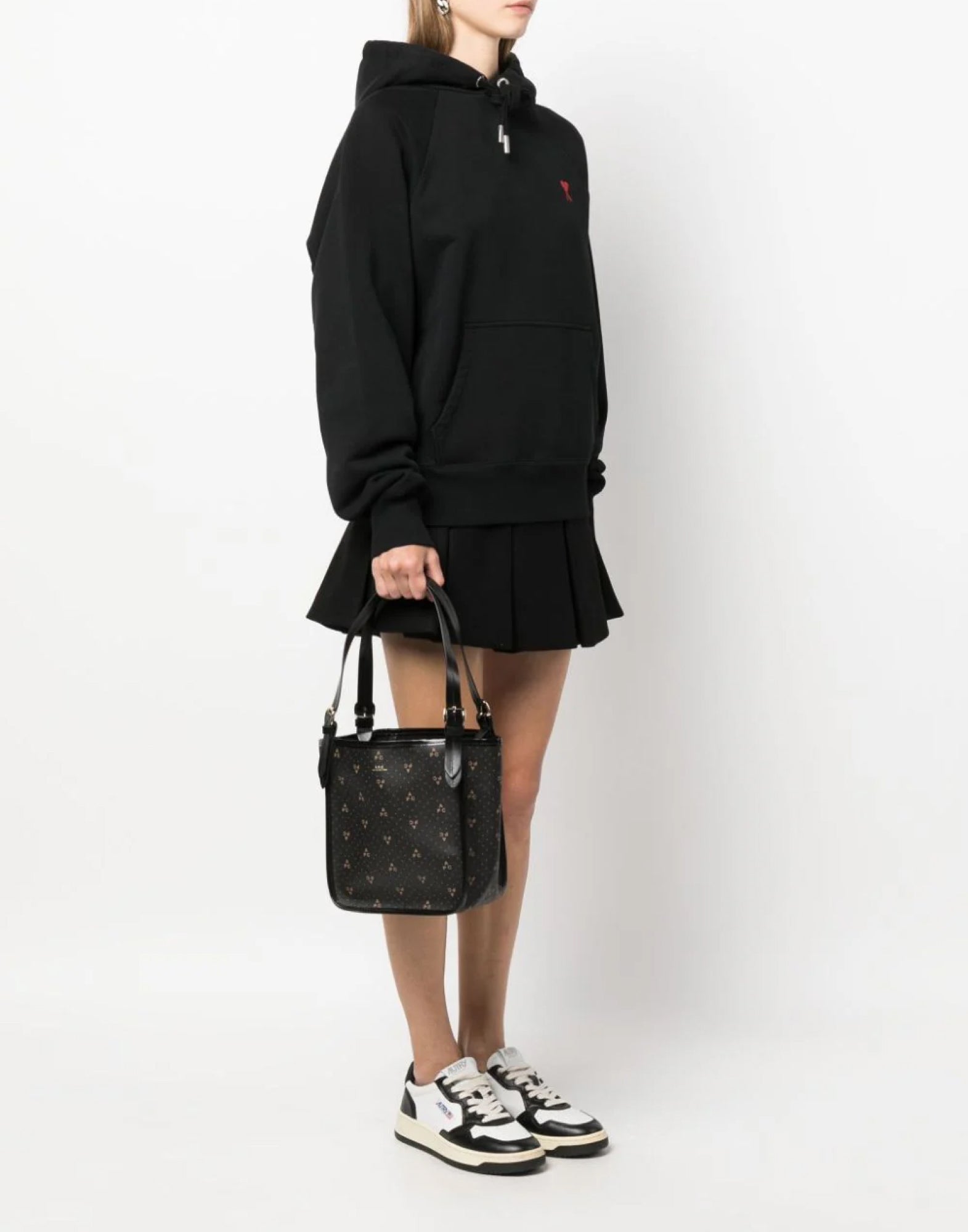 A.P.C. Mini Basket Tote Handbag 26x23x9 CM