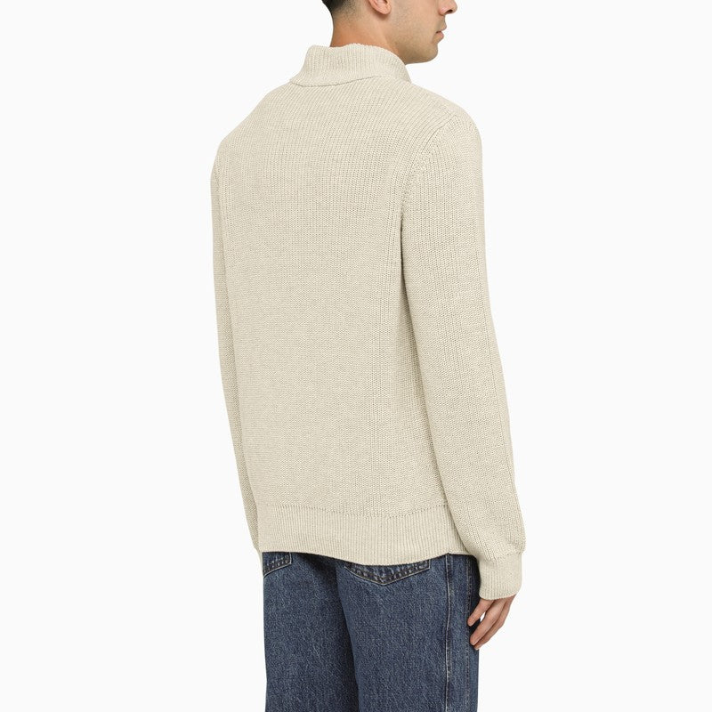 A.P.C. Ribbed Cotton Turtleneck Sweater for Men