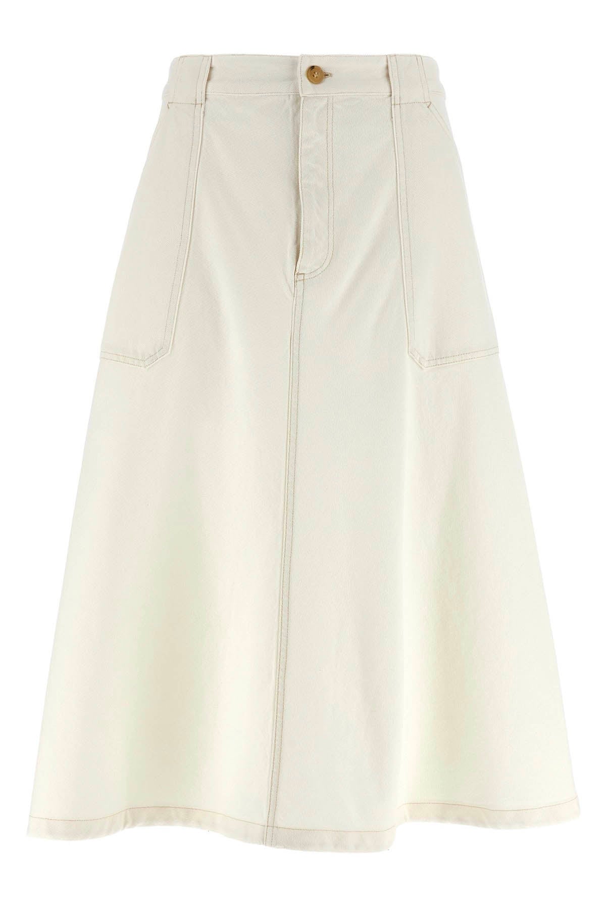 A.P.C. Straight Cut Flared Skirt