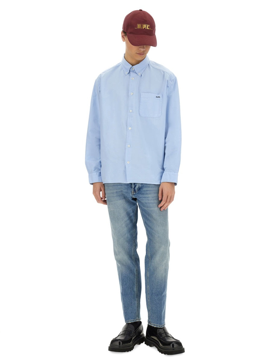 A.P.C. Men's Mateo Shirt - Size L