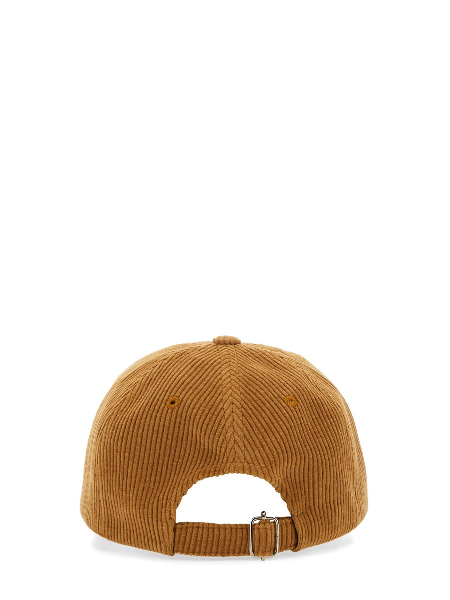 A.P.C. CHARLIE Cap with Curved Visor for Men