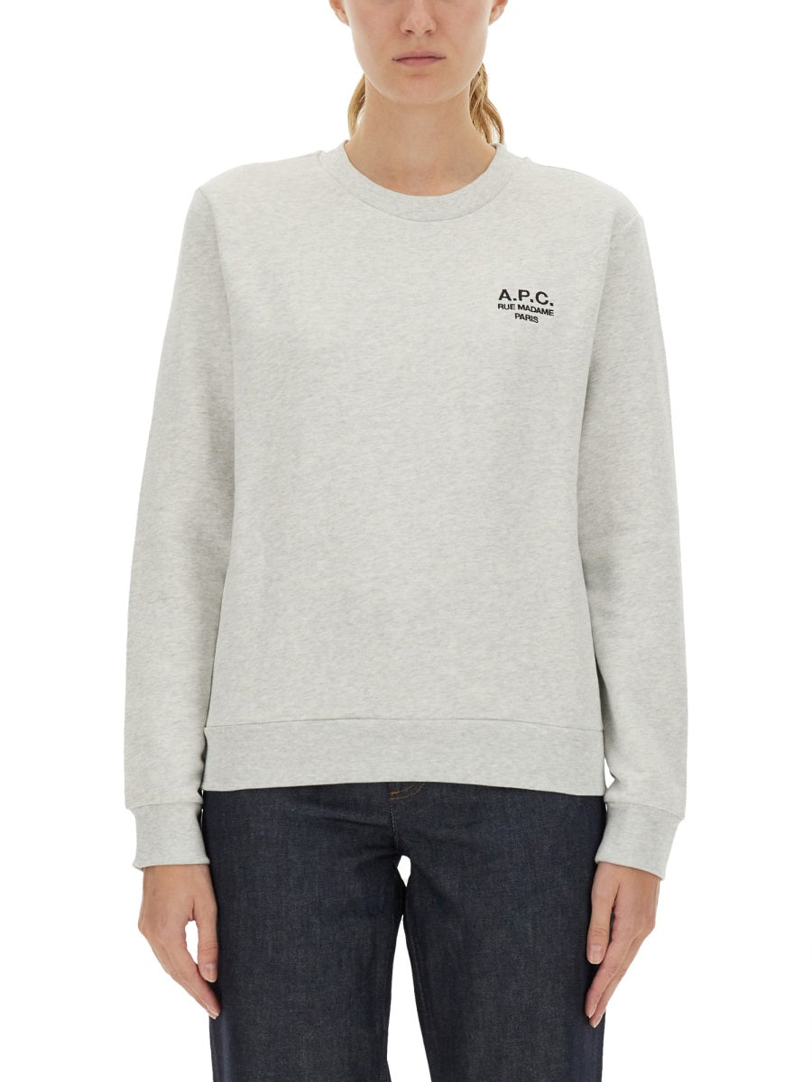 A.P.C. Organic Cotton Sweatshirt for Women - FW25 Collection