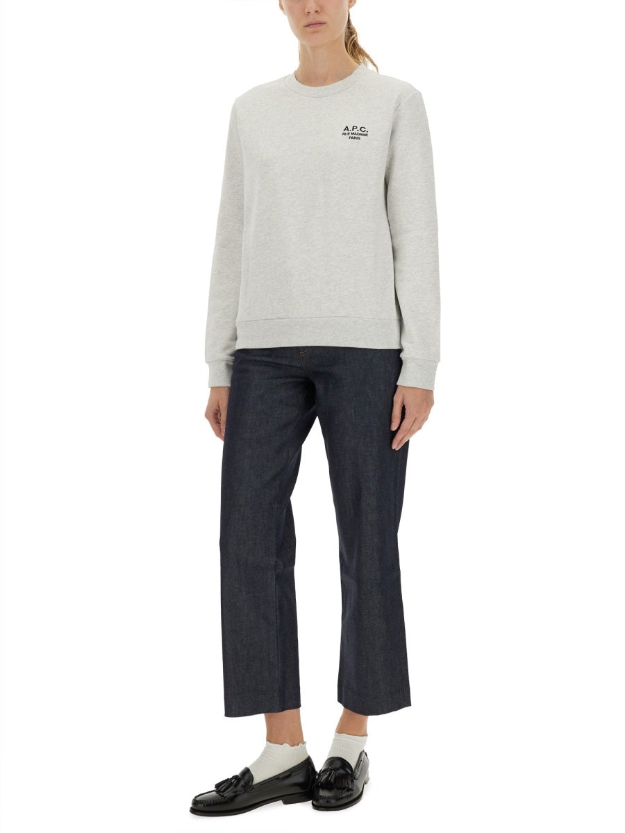 A.P.C. Organic Cotton Sweatshirt for Women - FW25 Collection