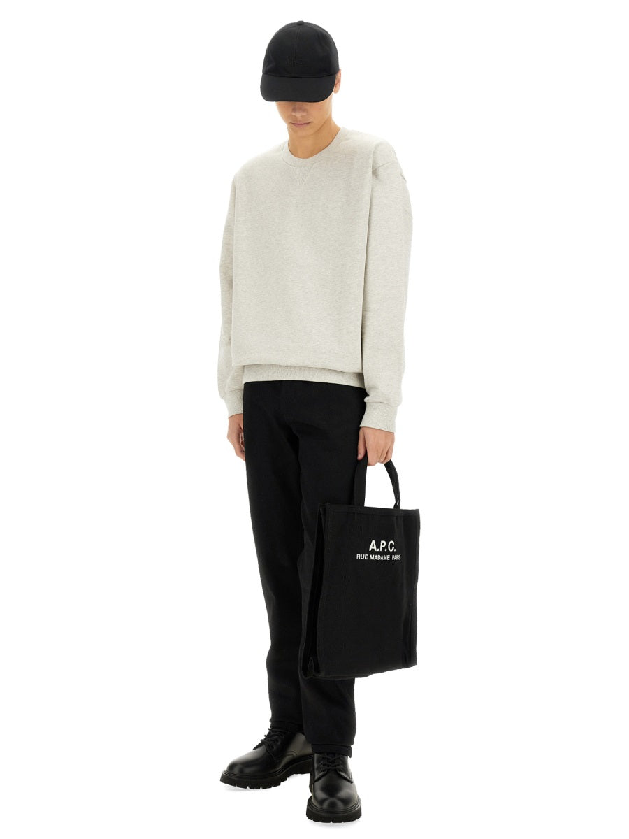 A.P.C. Classic Logo Sweatshirt - Regular Fit