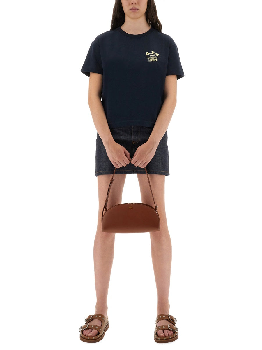 A.P.C. Boxy Fit Organic Cotton T-Shirt - Size M