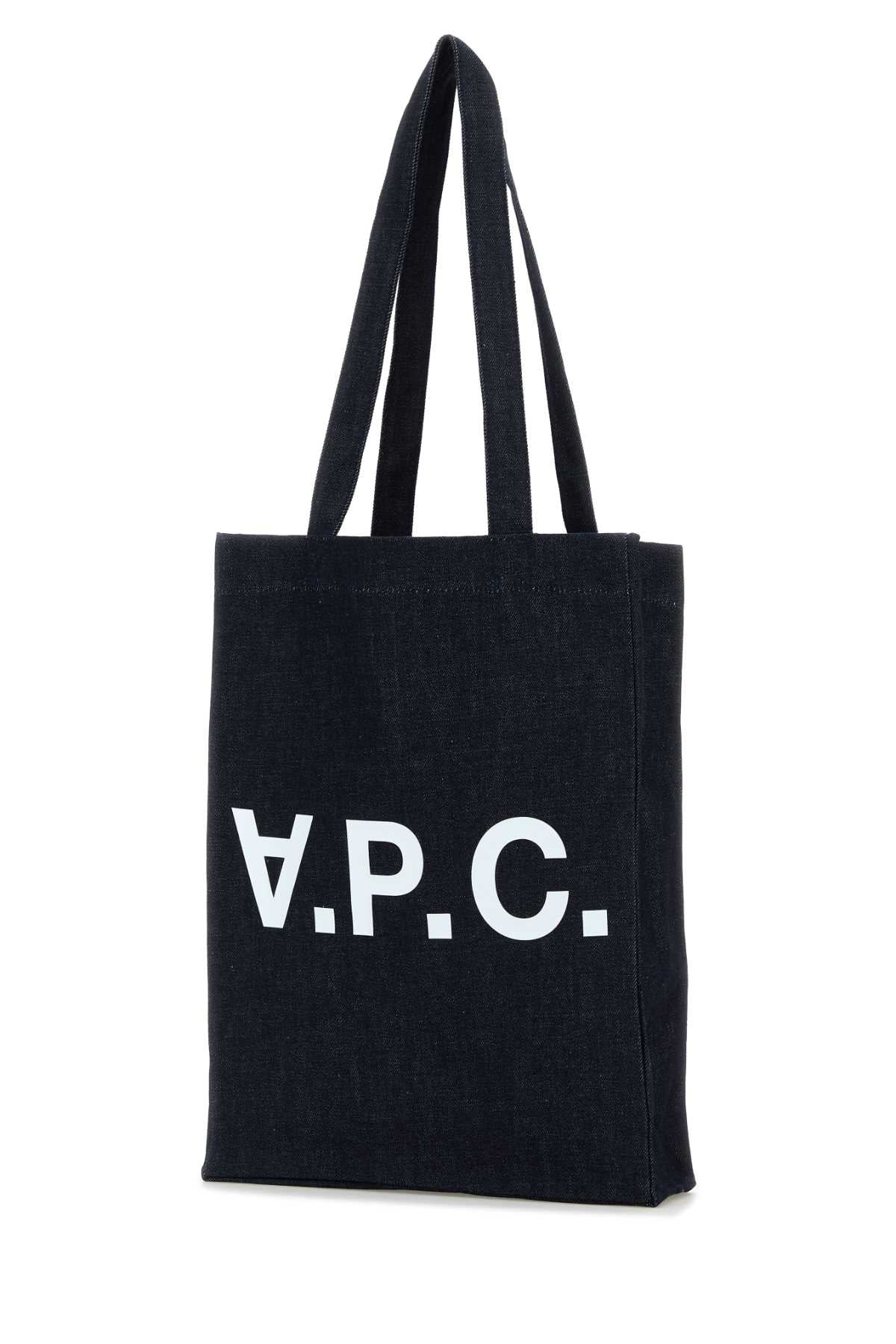 A.P.C. Laurel Denim Tote Handbag - W 31 X H 39 X D 8 CM