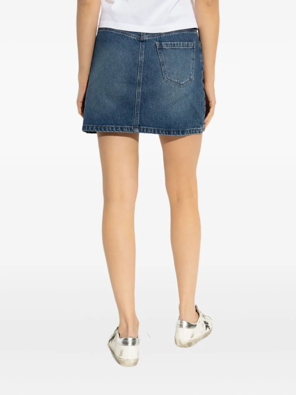 A.P.C. Chic Denim Mini Skirt