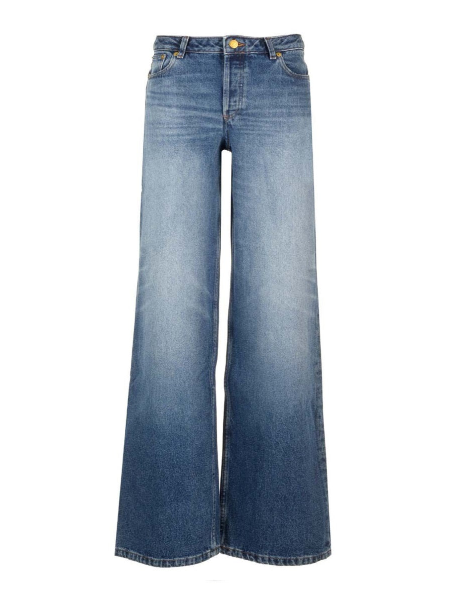 A.P.C. Women's Organic Cotton High-Waisted Jeans