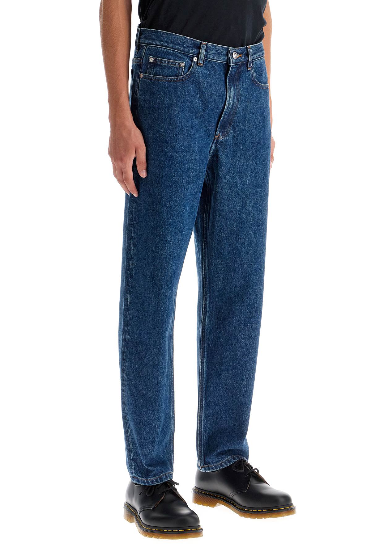 A.P.C. Straight-Leg 5-Pocket Jeans for Men