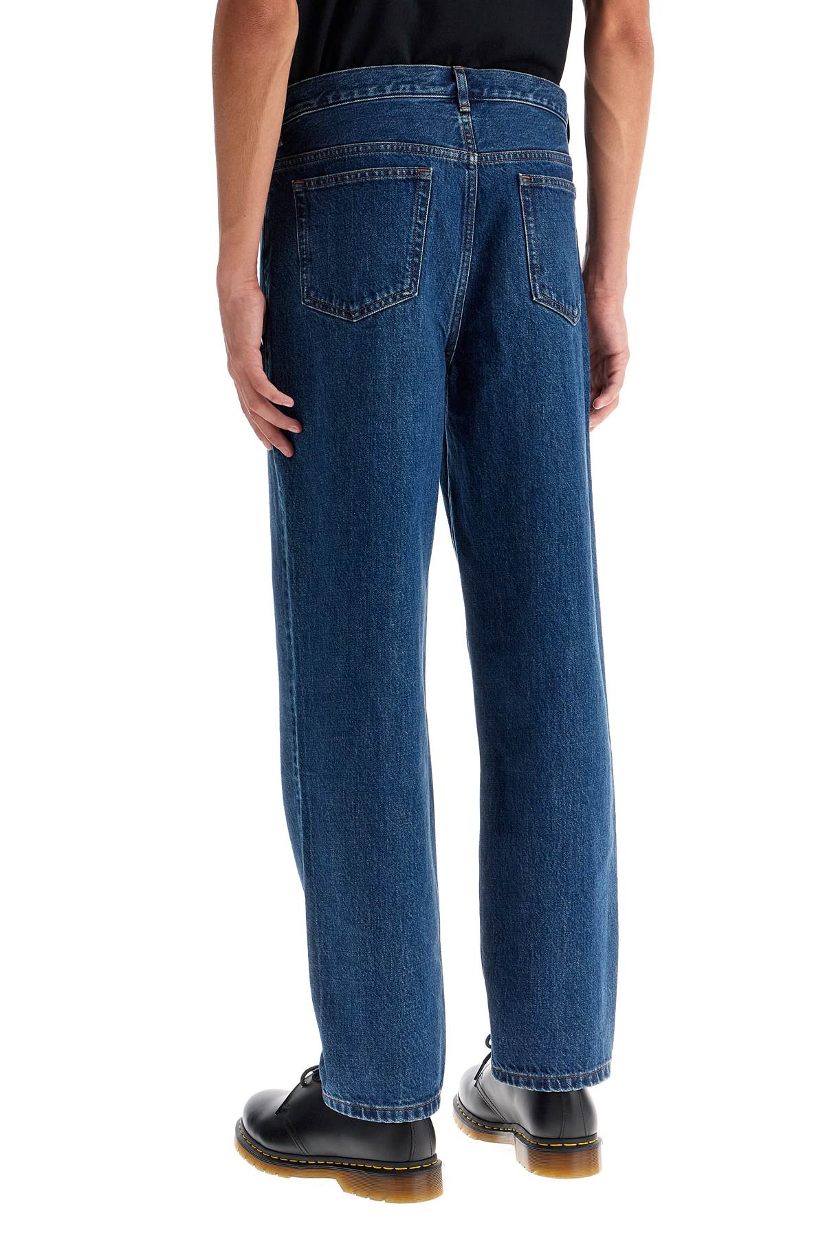 A.P.C. Straight-Leg 5-Pocket Jeans for Men