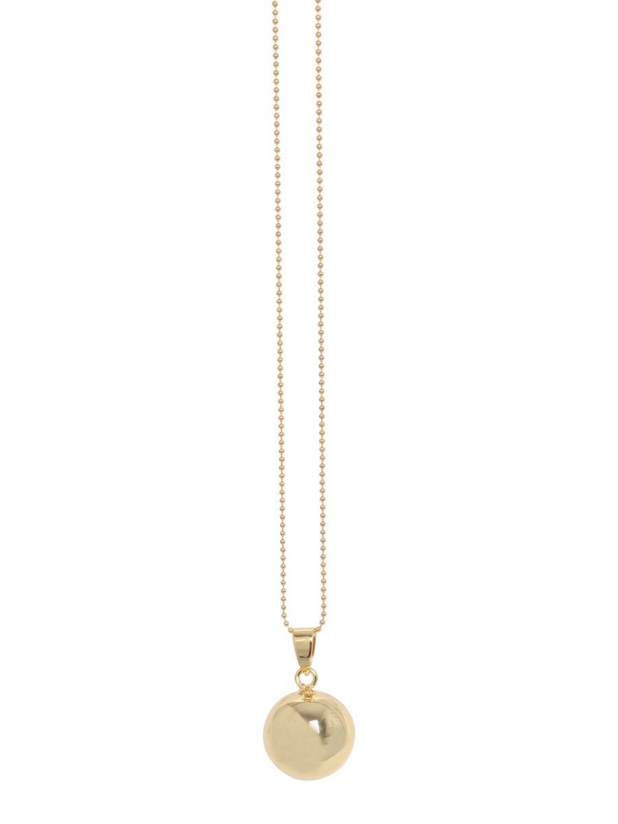 LABEL K Charming Ball Pendant Necklace