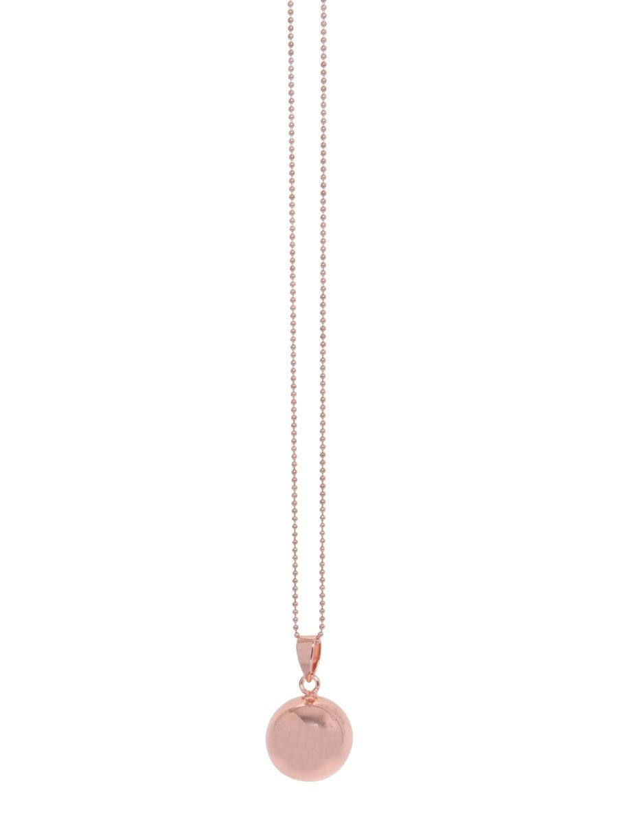 LABEL K Mini Ball Charm Necklace with Bell
