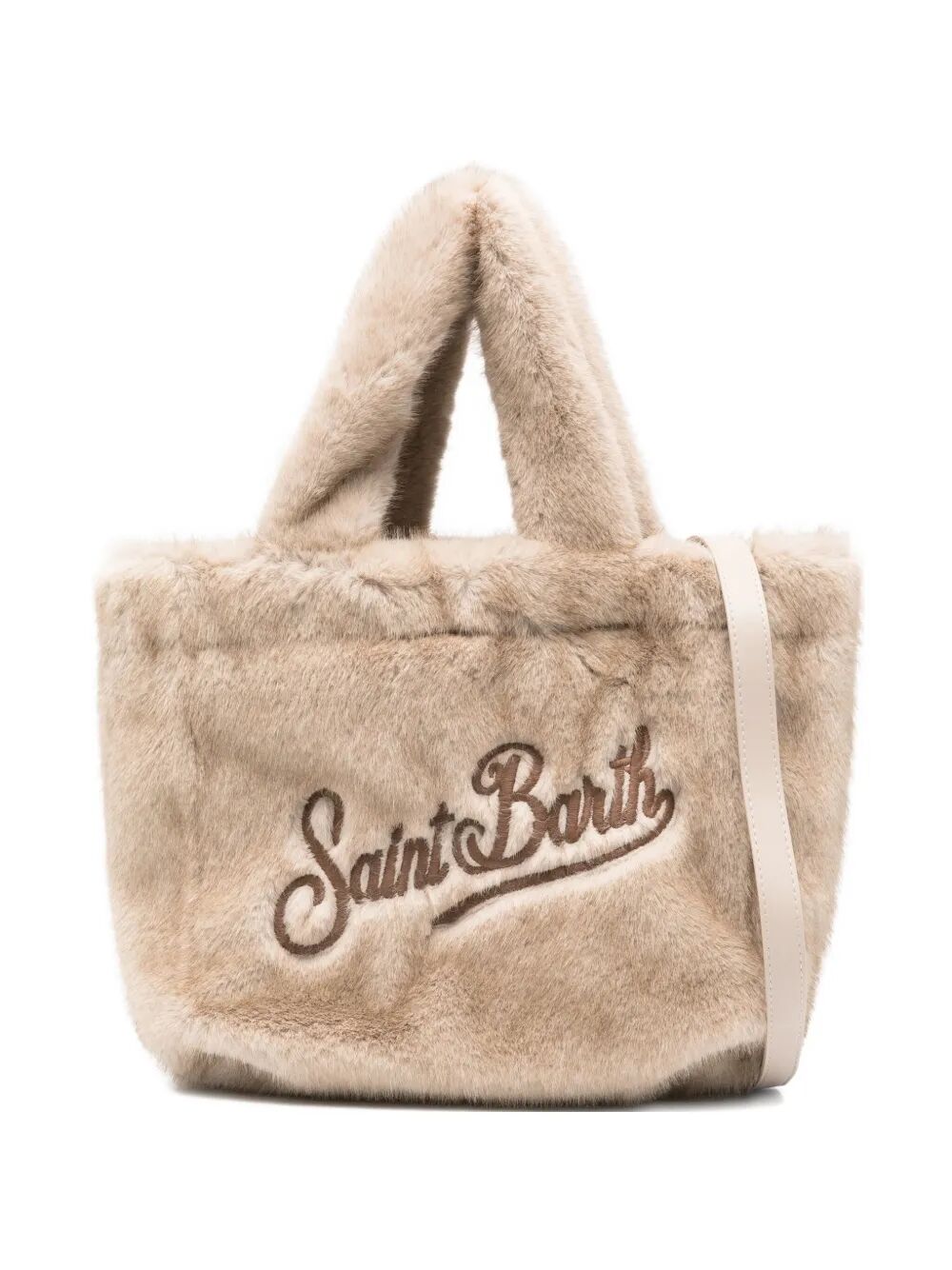 MC2 SAINT BARTH Soft Fur Tote Handbag