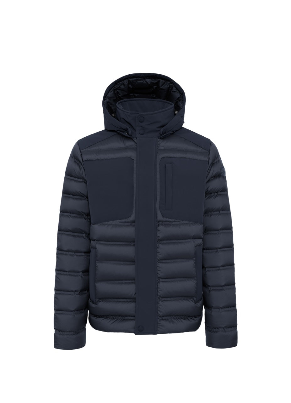 COLMAR Men's Down Jacket with Detachable Hood