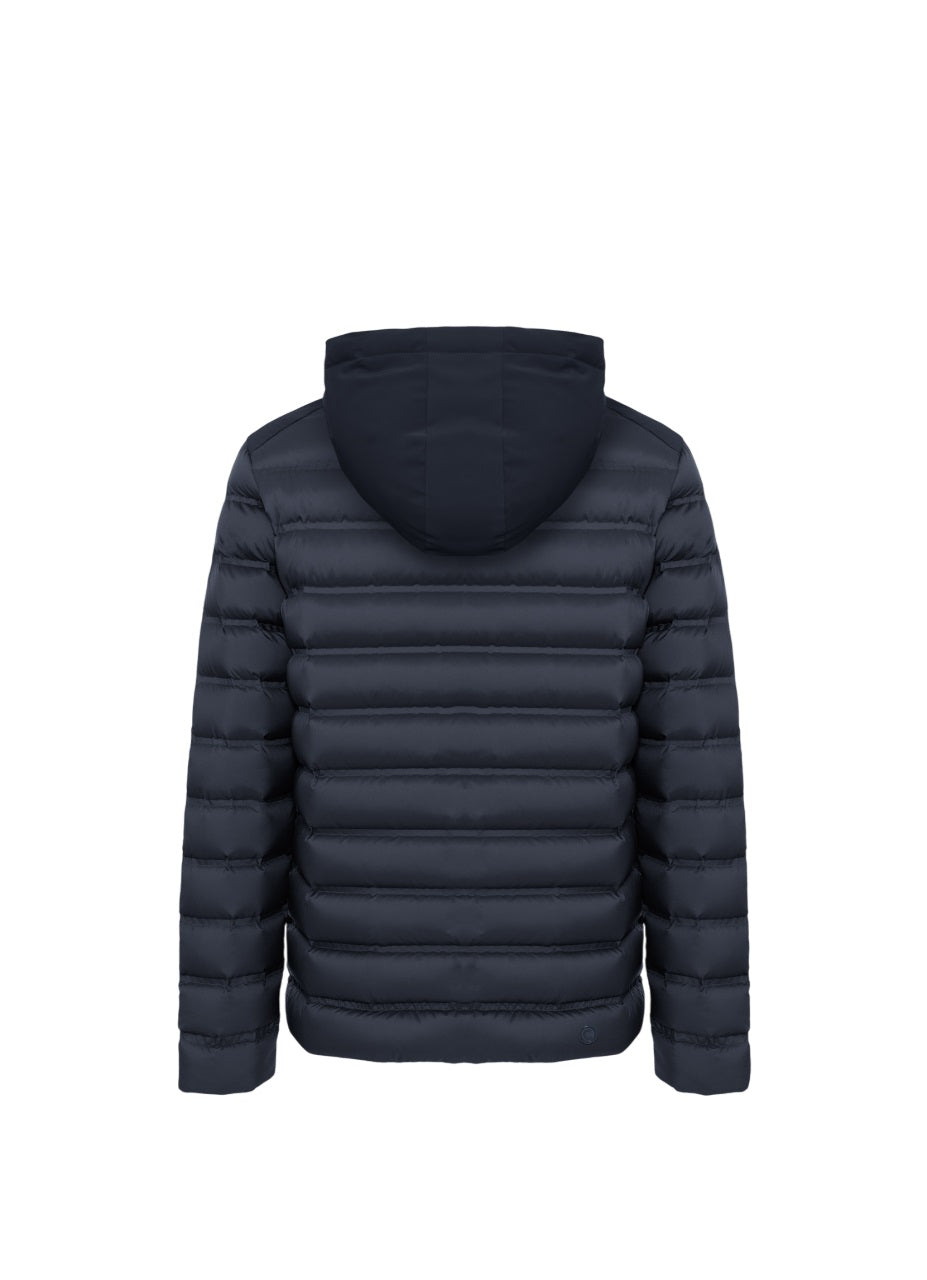 COLMAR Men's Down Jacket with Detachable Hood