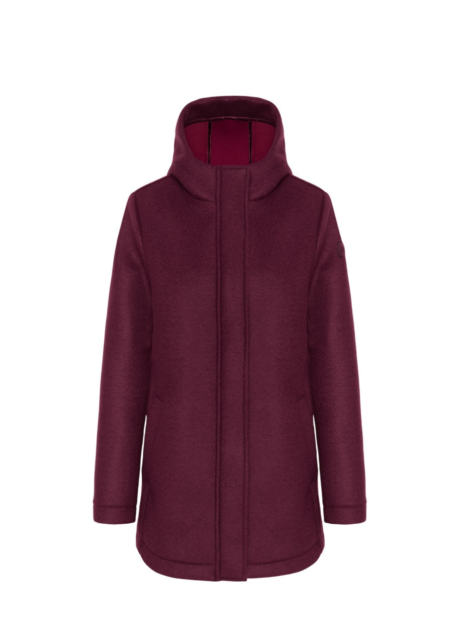 COLMAR Wool Jacket with Drawstring Hood for Women - Fall Winter 2025