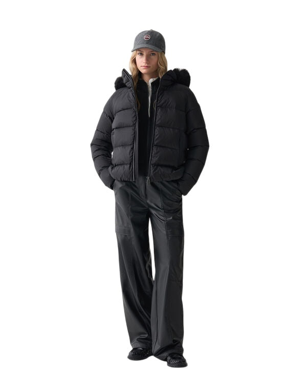 COLMAR Women's Versatile Mini Jacket with Detachable Hood