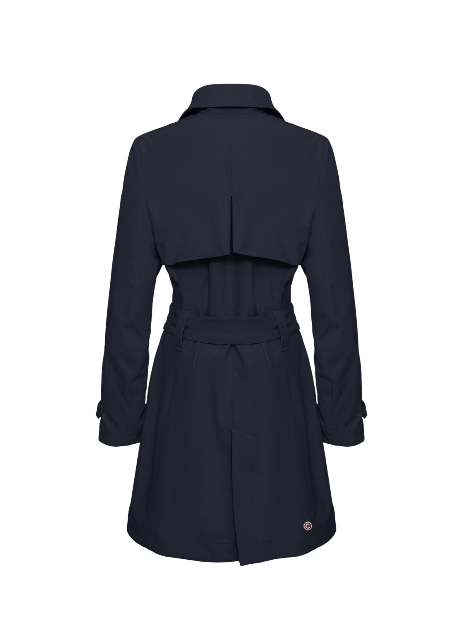 COLMAR Double-Breasted Women's Jacket with Waist Belt