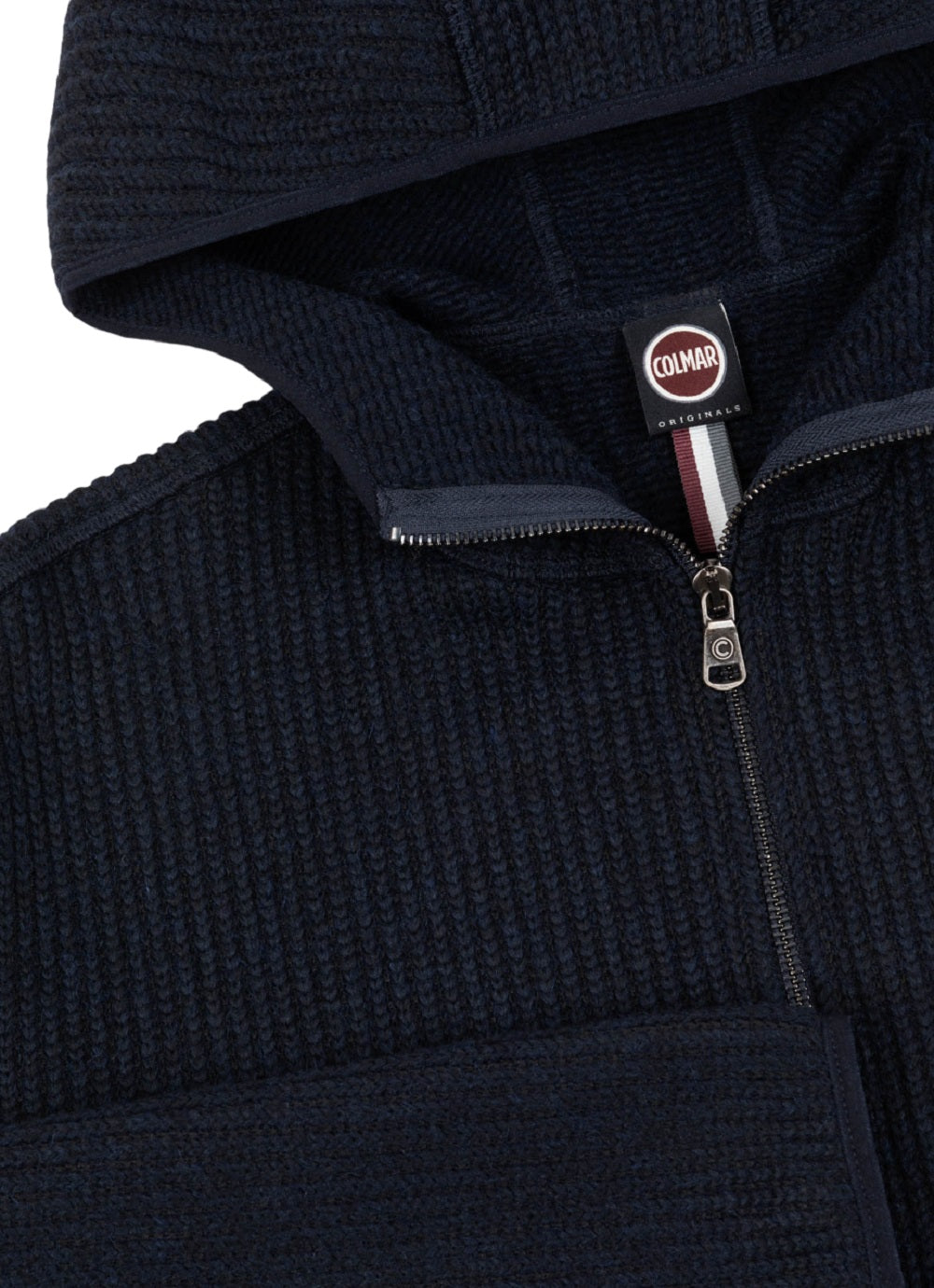COLMAR Men's Pullover with Hood and Zip Closure - Winter Essential