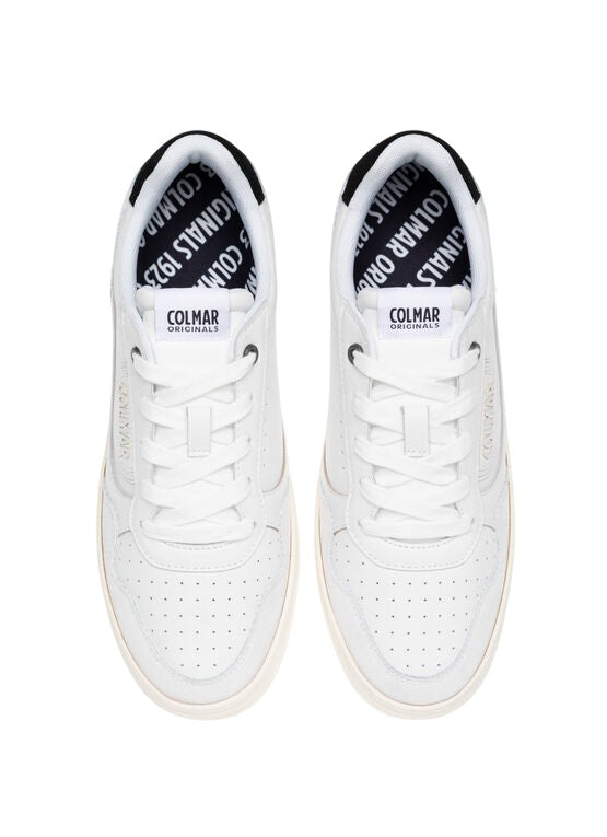 COLMAR Genuine Leather and Suede Sneakers for Men