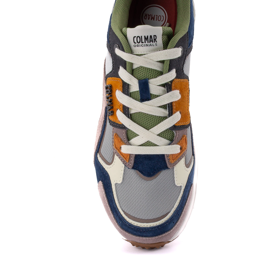 COLMAR Men's Grey Sneaker with Ergonomic Insole