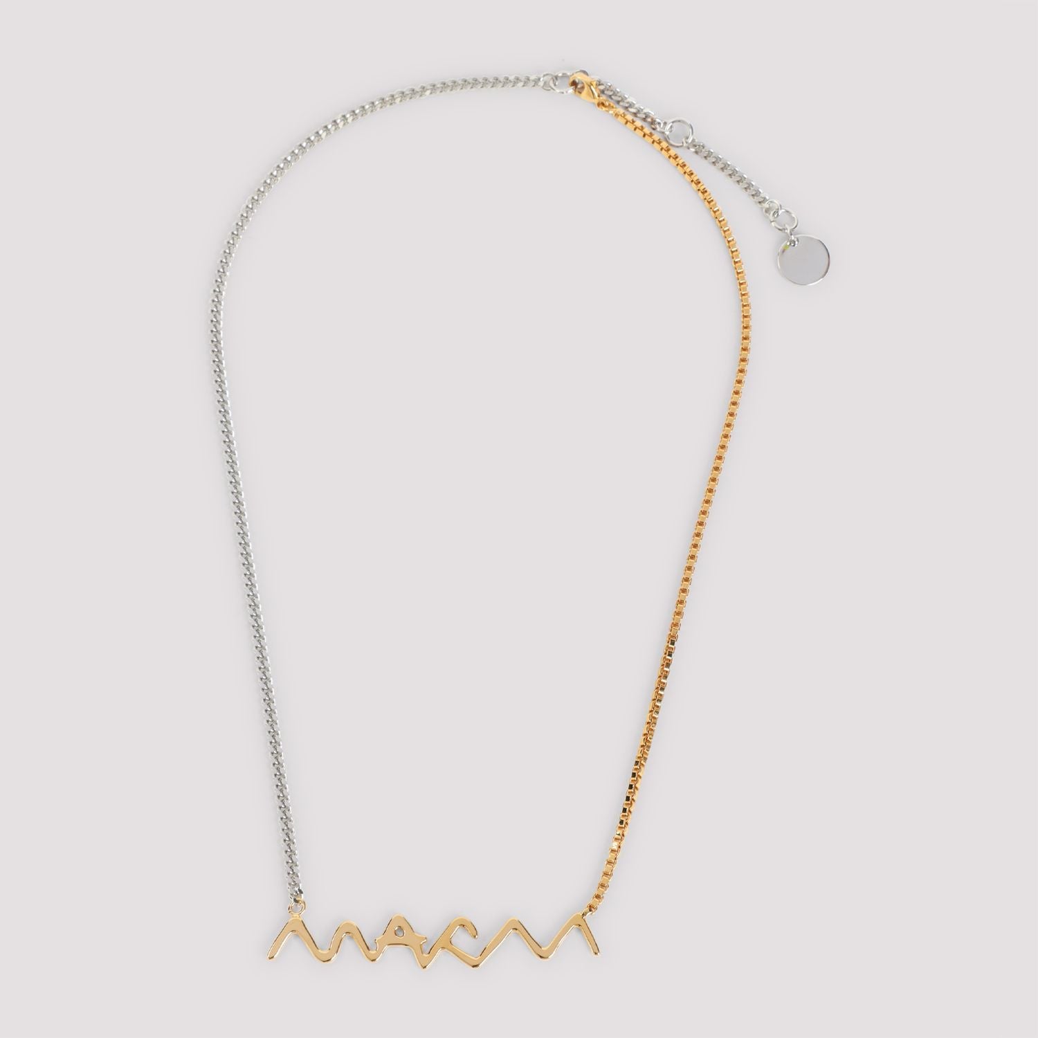 MARNI Elegant Brass Necklace