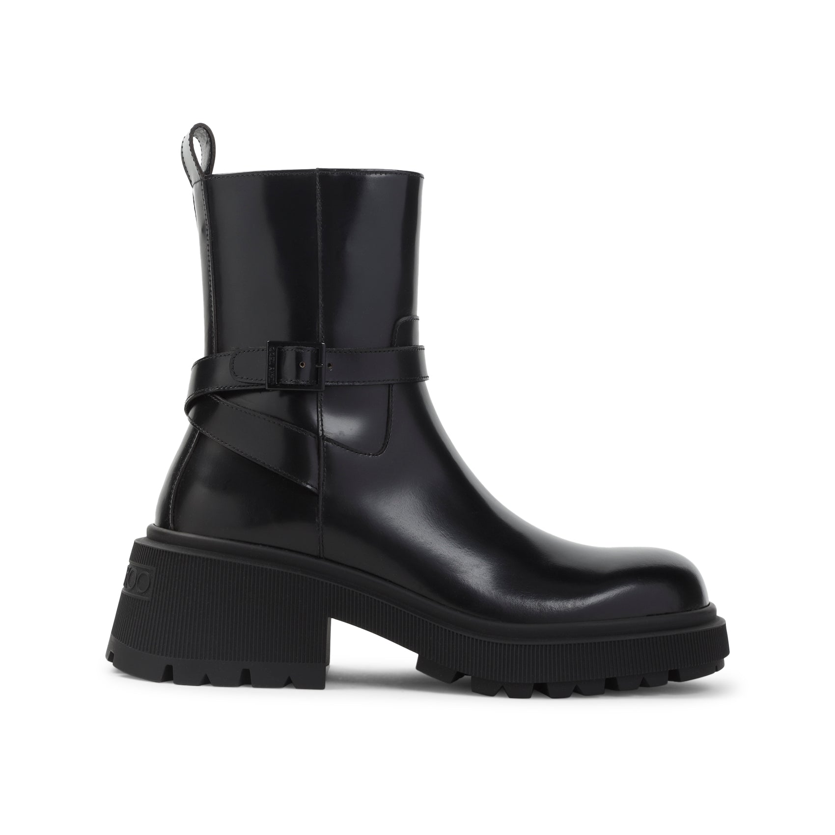 JIMMY CHOO Decorative Buckle Boots for Women