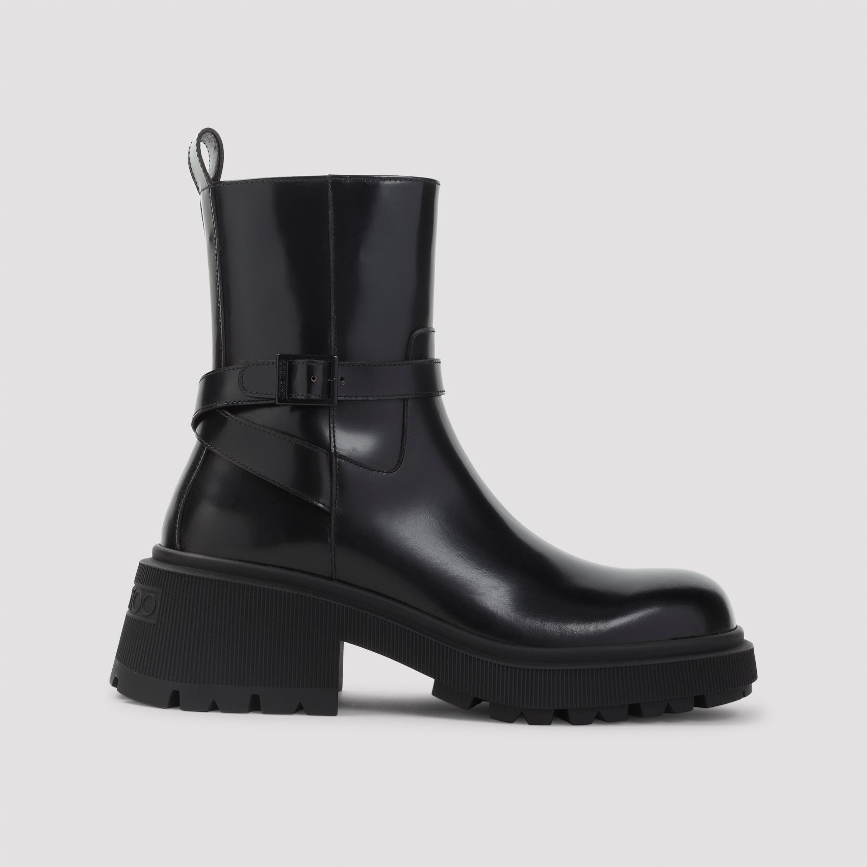 JIMMY CHOO Decorative Buckle Boots for Women