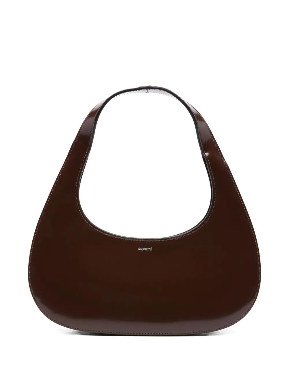 COPERNI Sleek Swipe Mini Patent Leather Shoulder Handbag