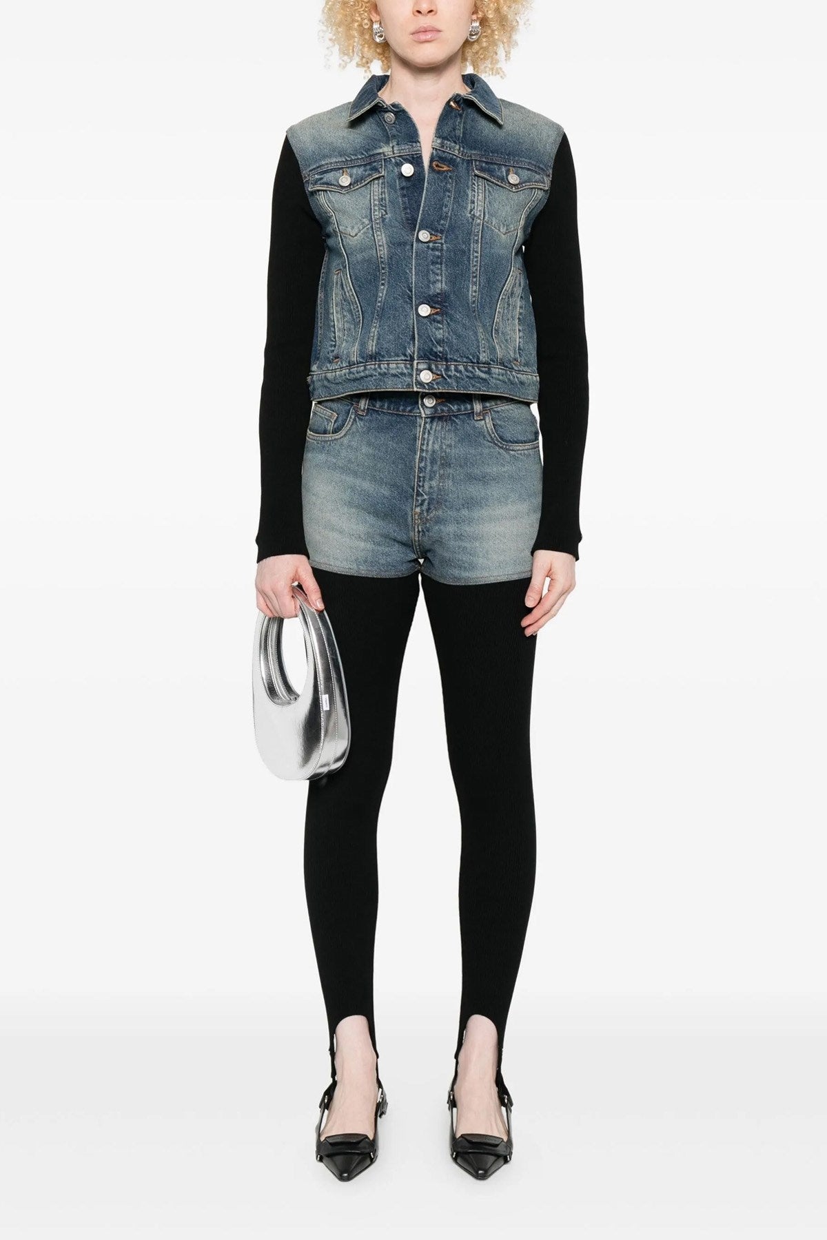 COPERNI Hybrid Ribbed Denim Jacket