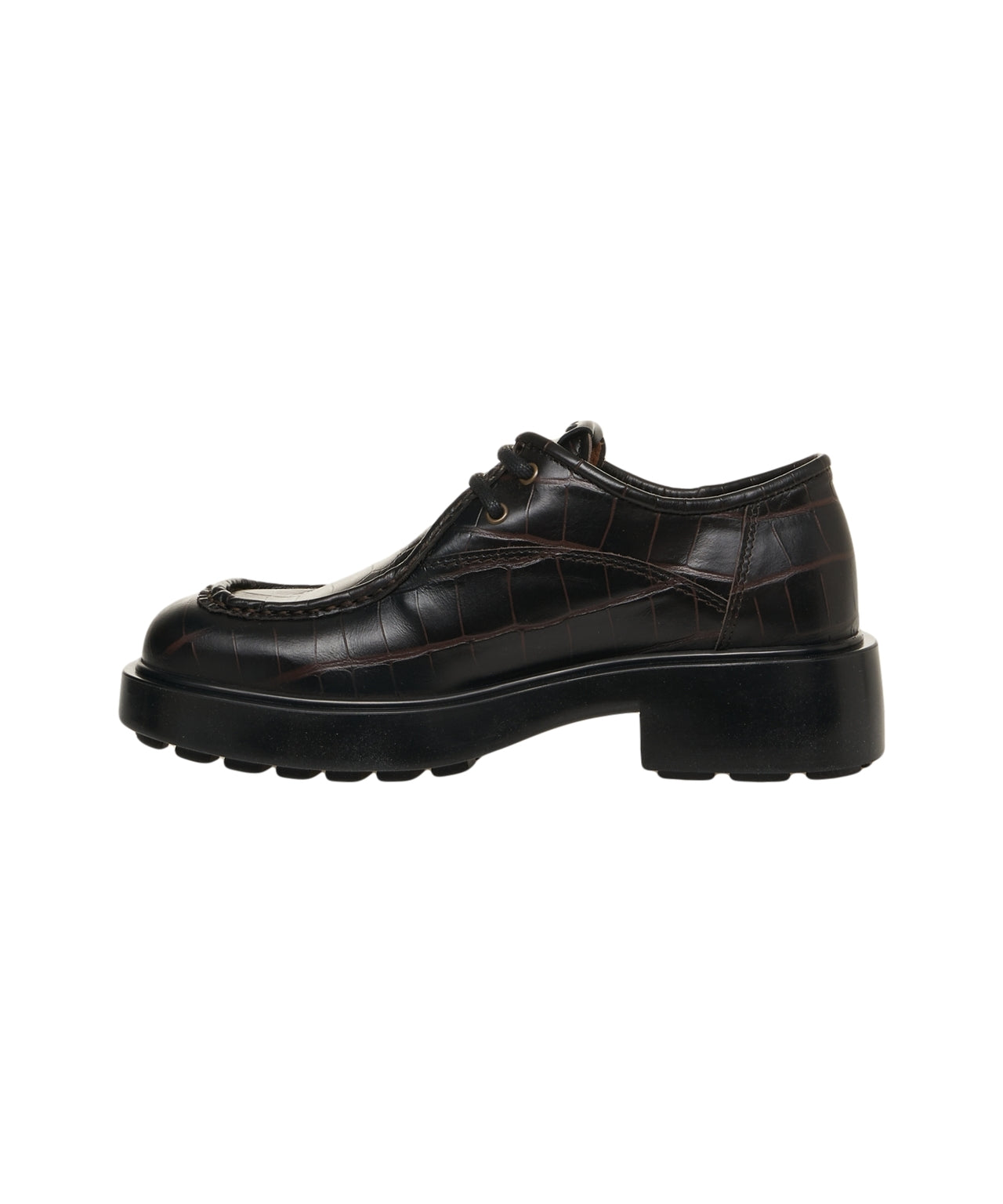 COPENAGHEN Luxe Crocodile Effect Lace-Up Shoes