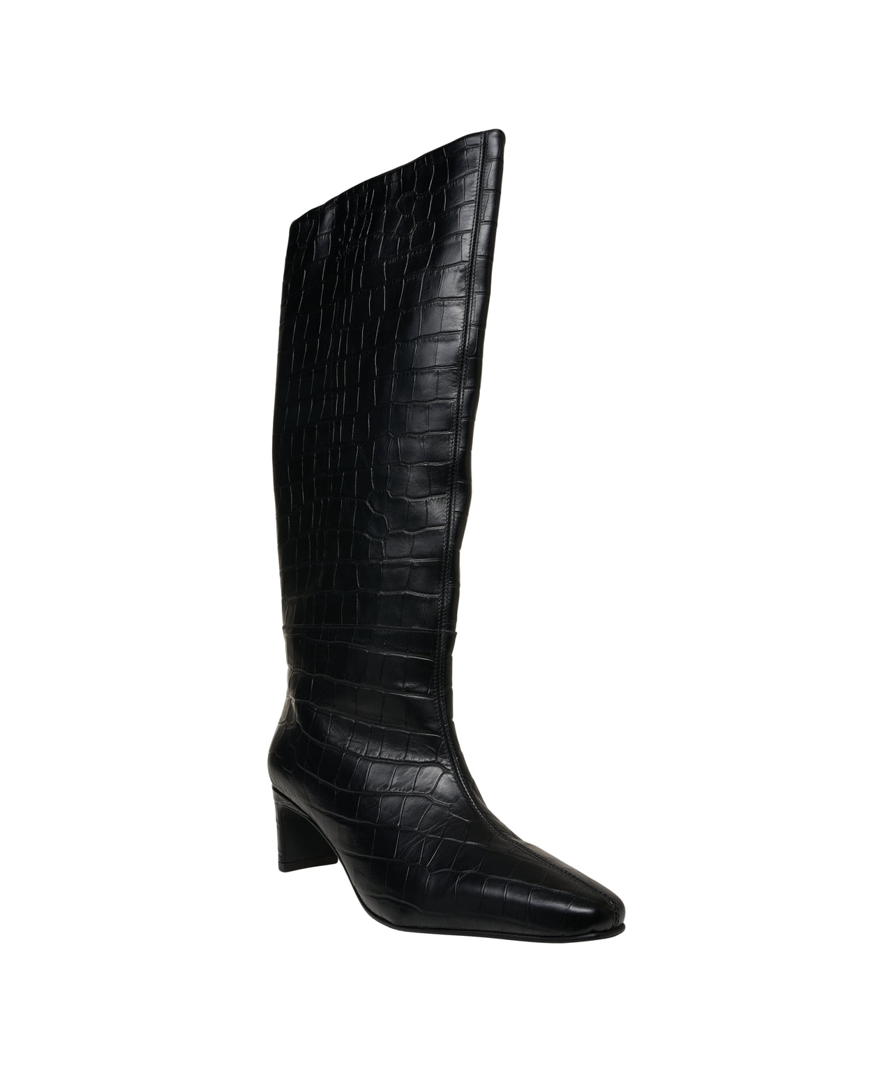 COPENAGHEN Chic Crocodile Effect Ankle Boots for Women