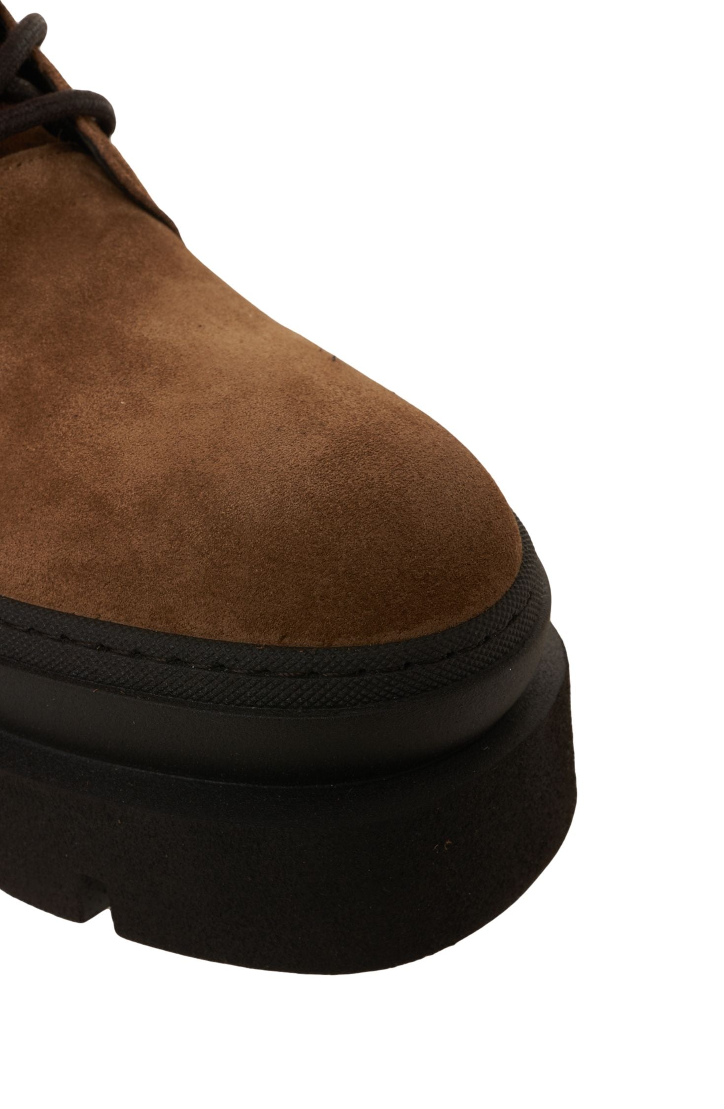 COPENAGHEN Classic Lace-Up Ankle Boots with Platform Sole