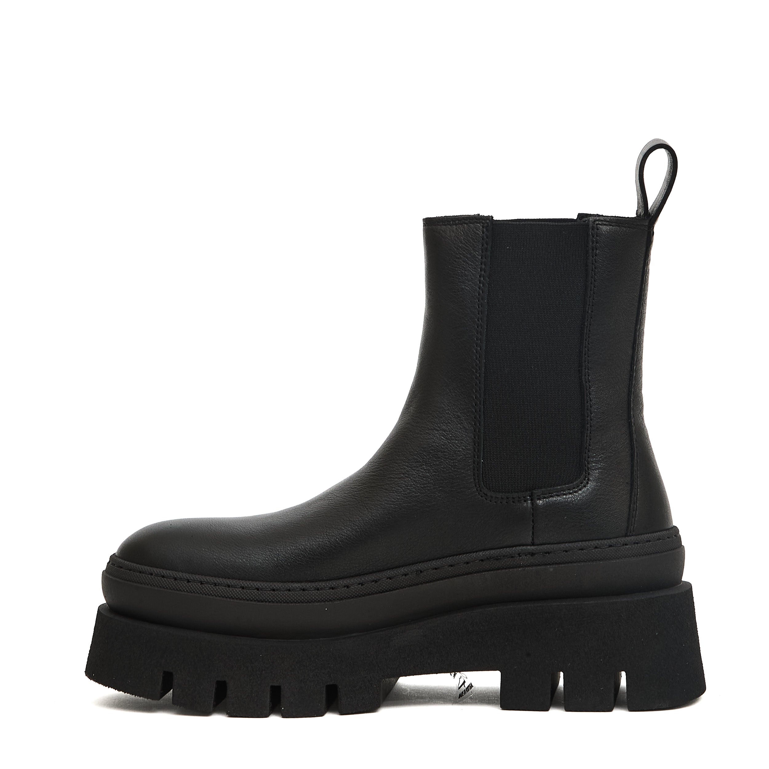 COPENHAGEN Chic High-Top Ankle Boots with 5 cm Heel
