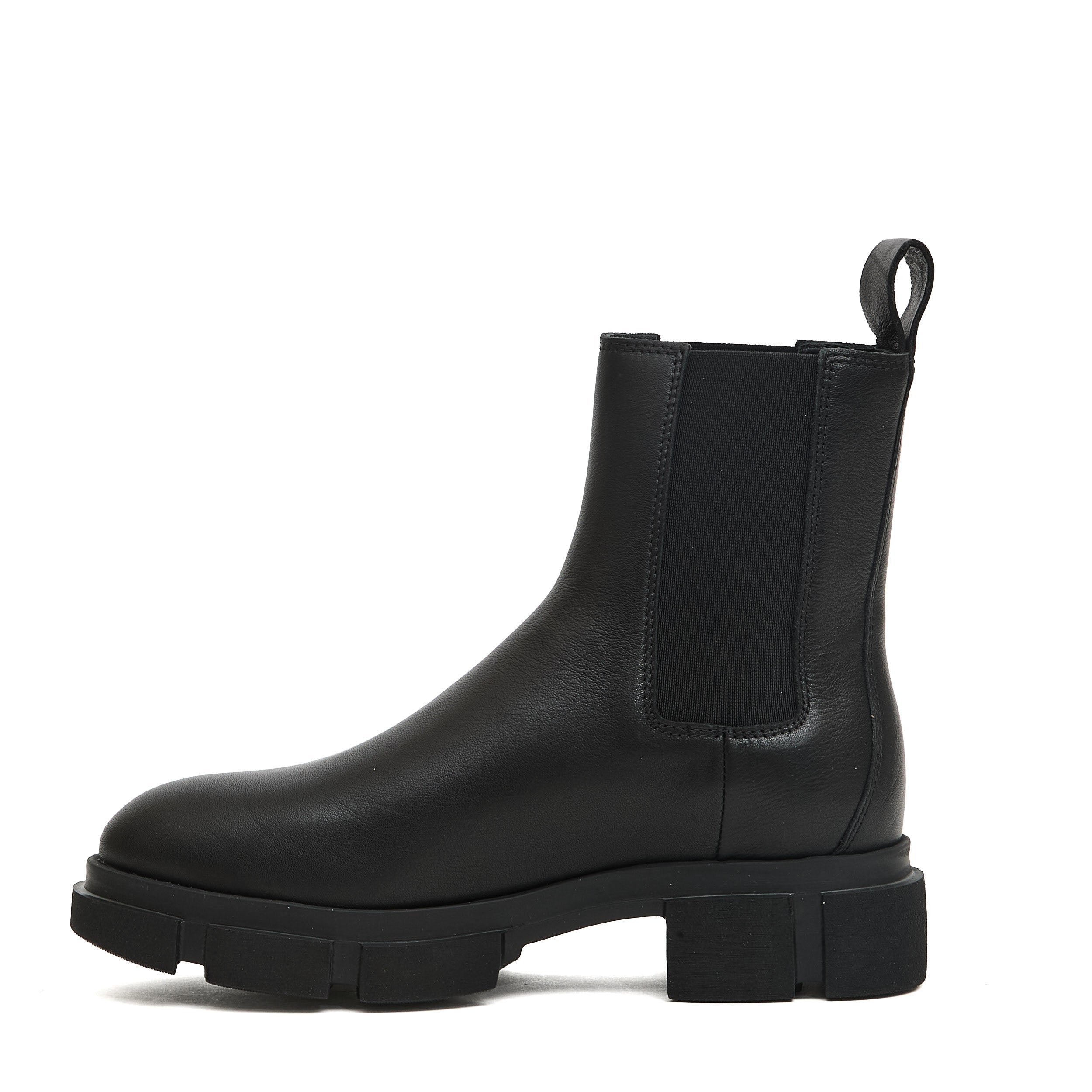 COPENHAGEN Chic Ankle Boots with Elastic Sides