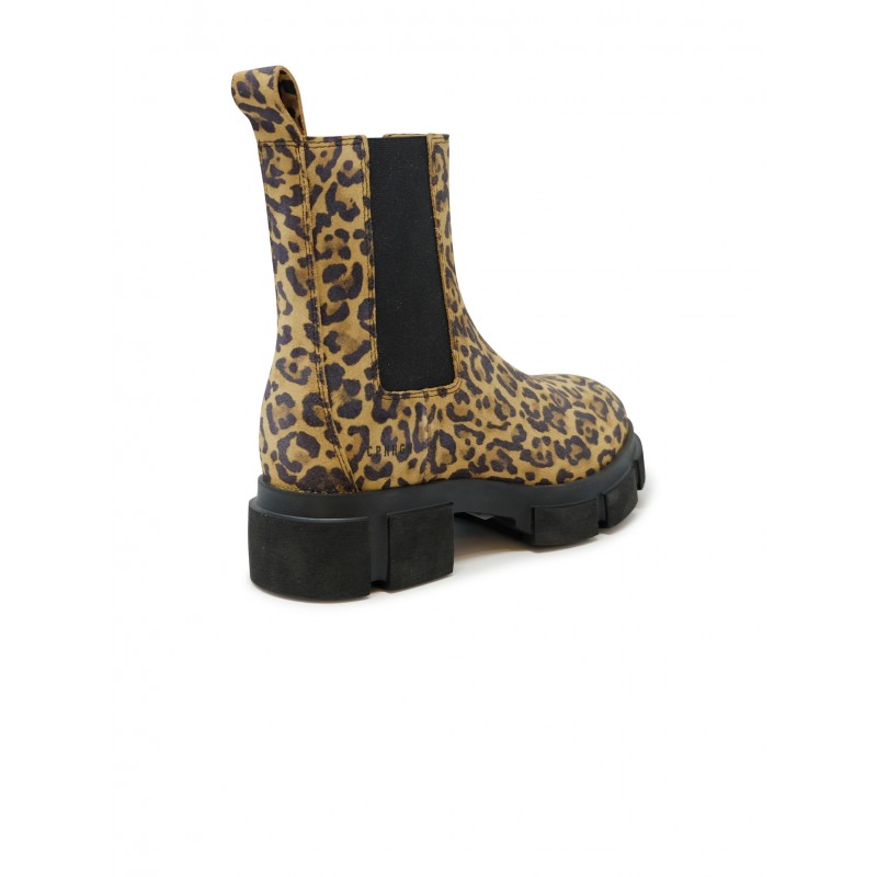 COPENHAGEN Leopard Suede Chelsea Boots for Women - FW25