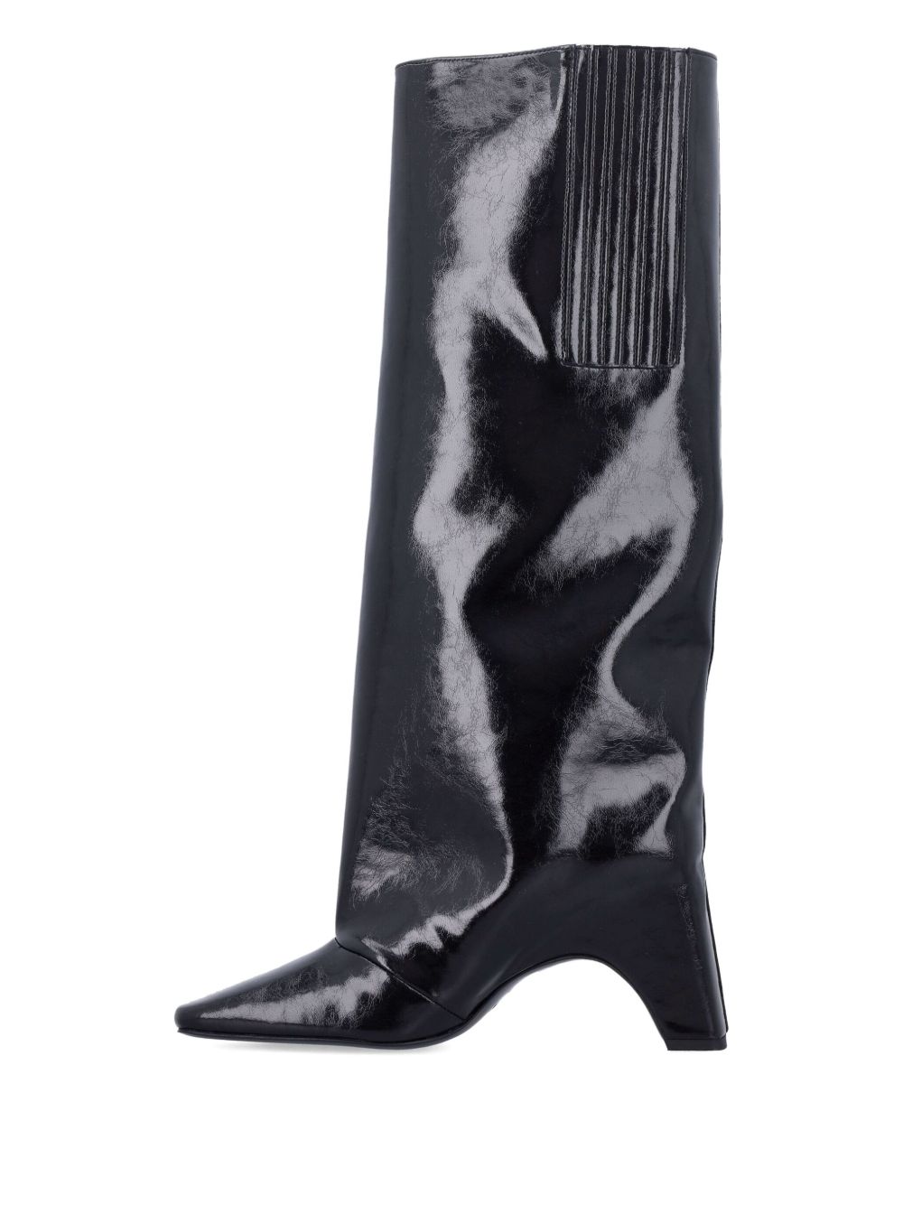 COPERNI Chic Crackle-Effect Ankle Boots