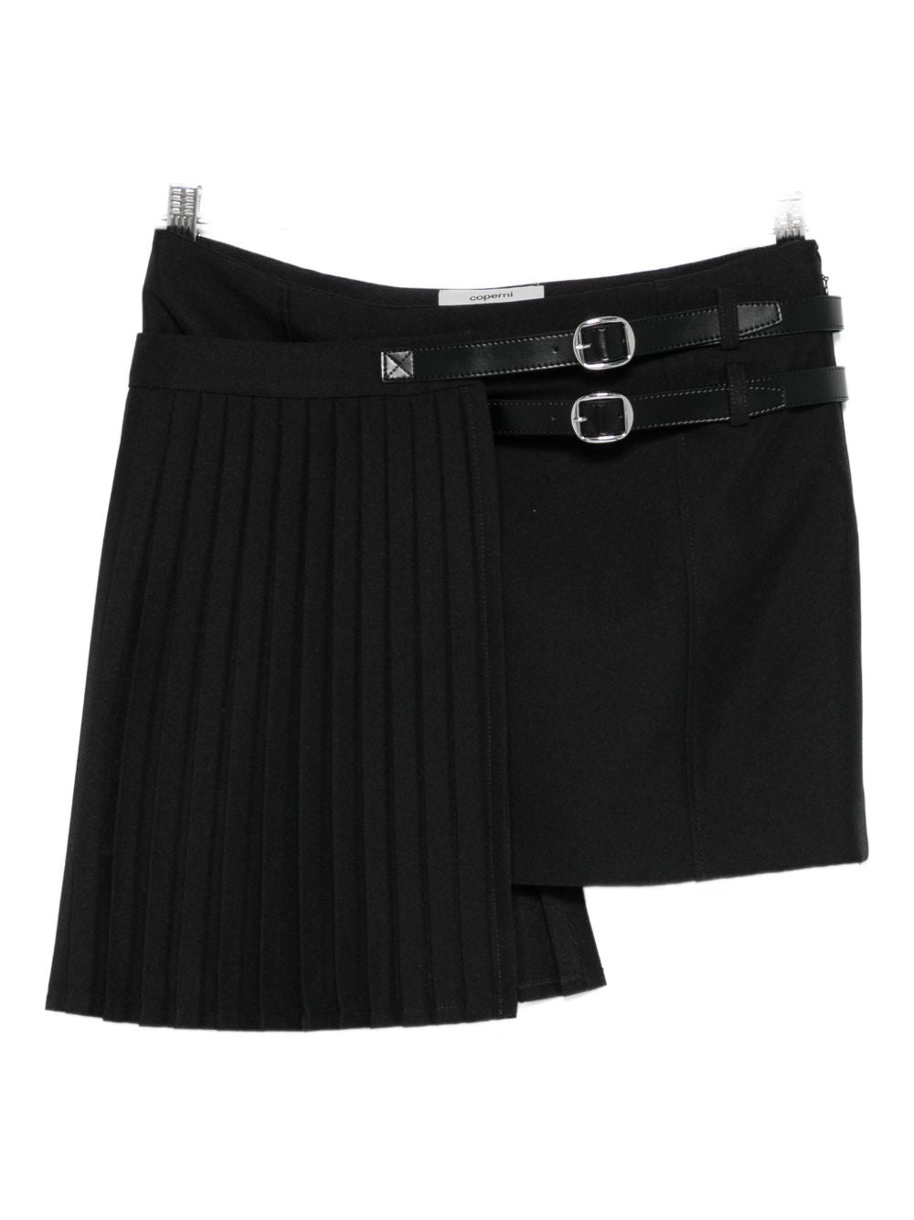 COPERNI High-Waisted Mini Skirt with Pleated Detail