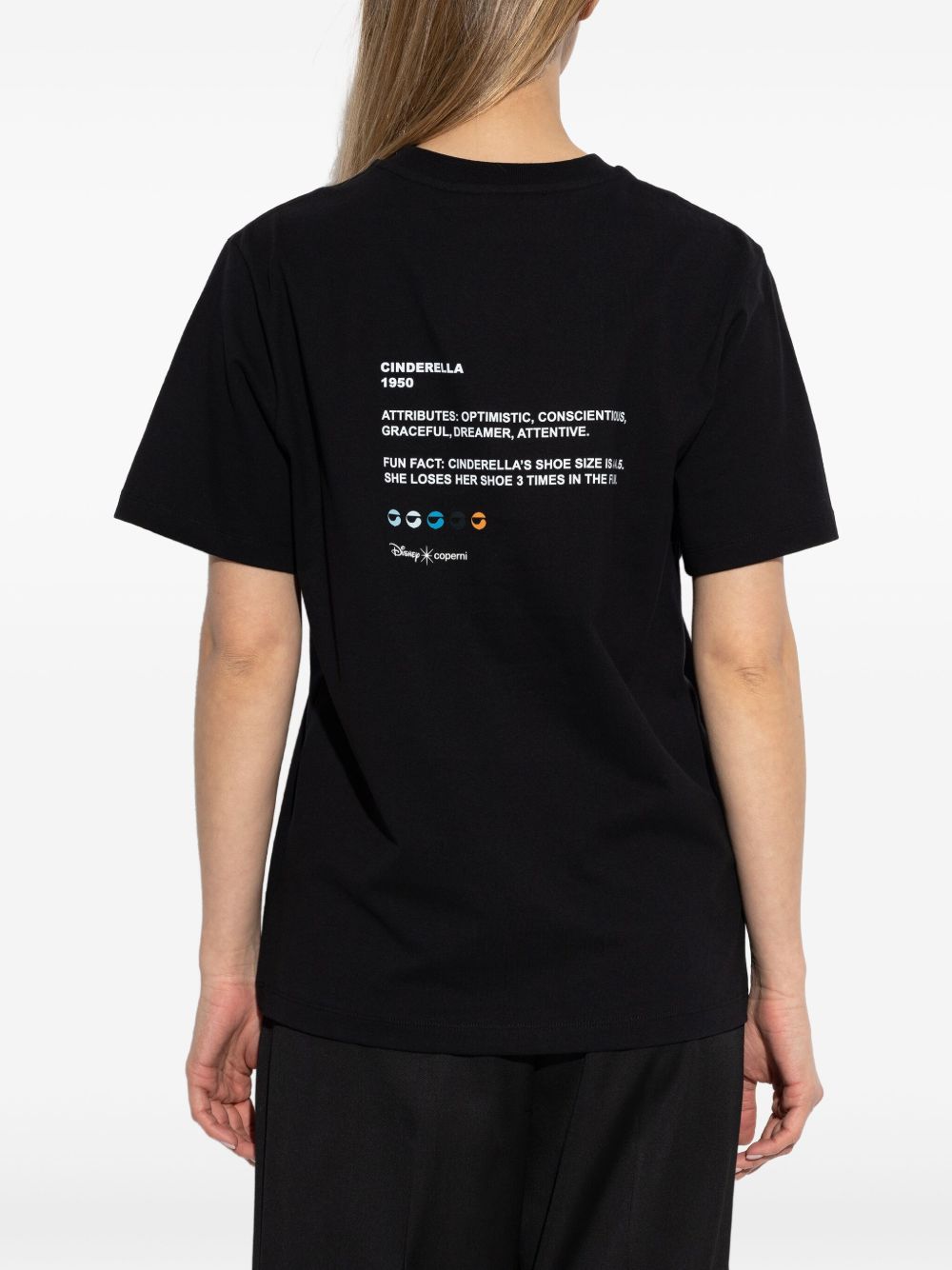 COPERNI Boxy Fit T-shirt with Cinderella Print - Size 1 UK