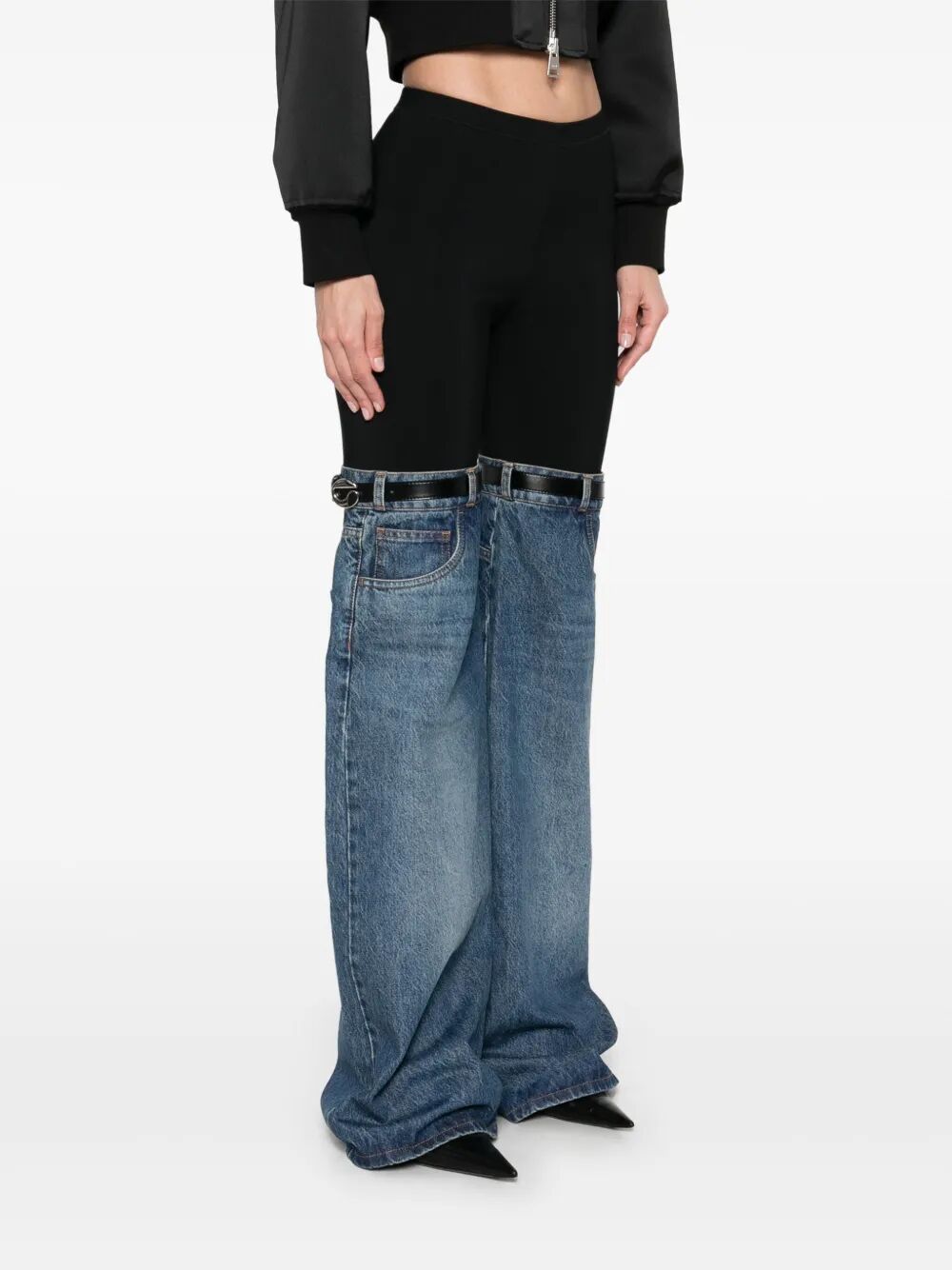 COPERNI Hybrid Denim Trousers for Women - FW25 Collection
