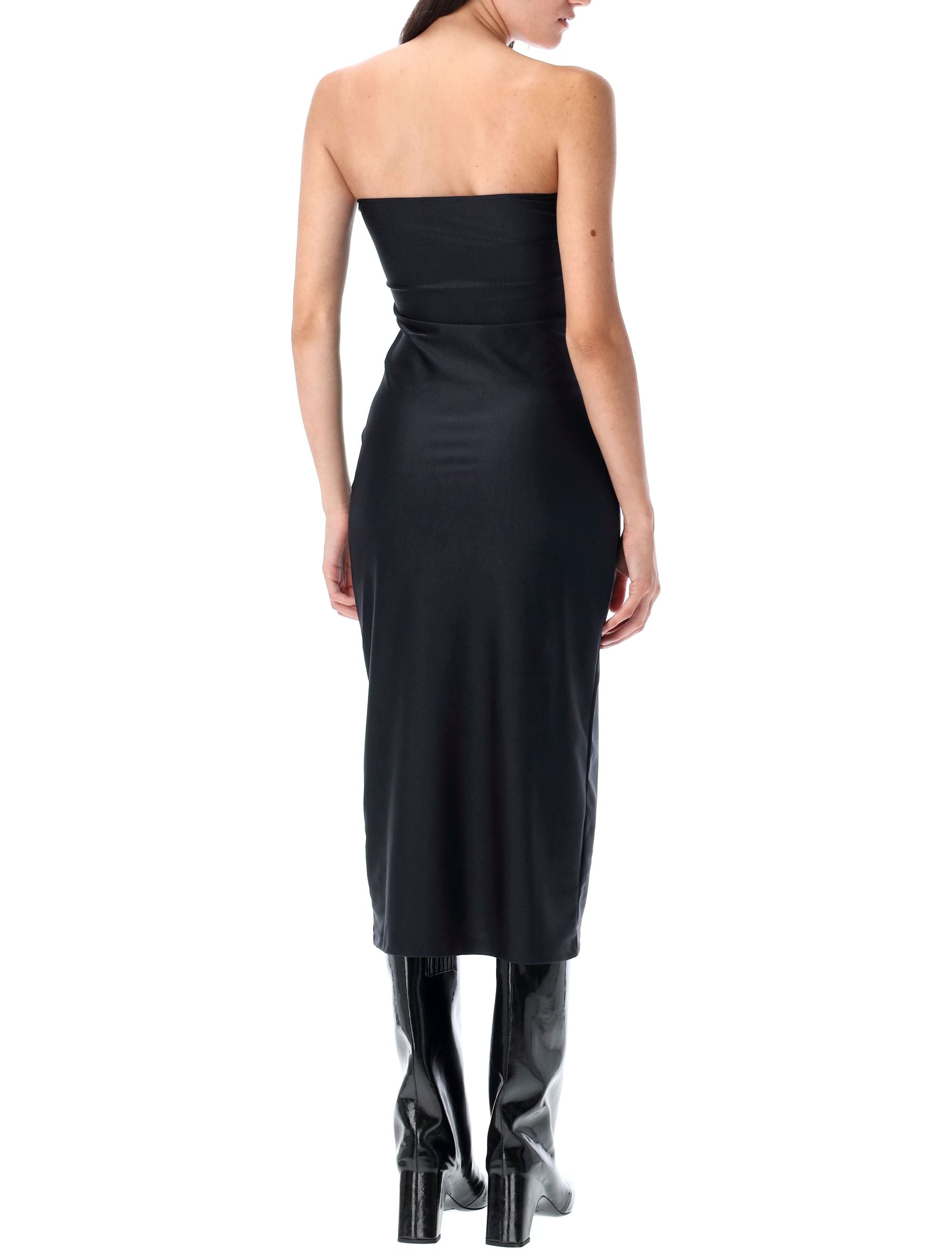 COPERNI Strapless Multi Buckle Midi Dress - Size S