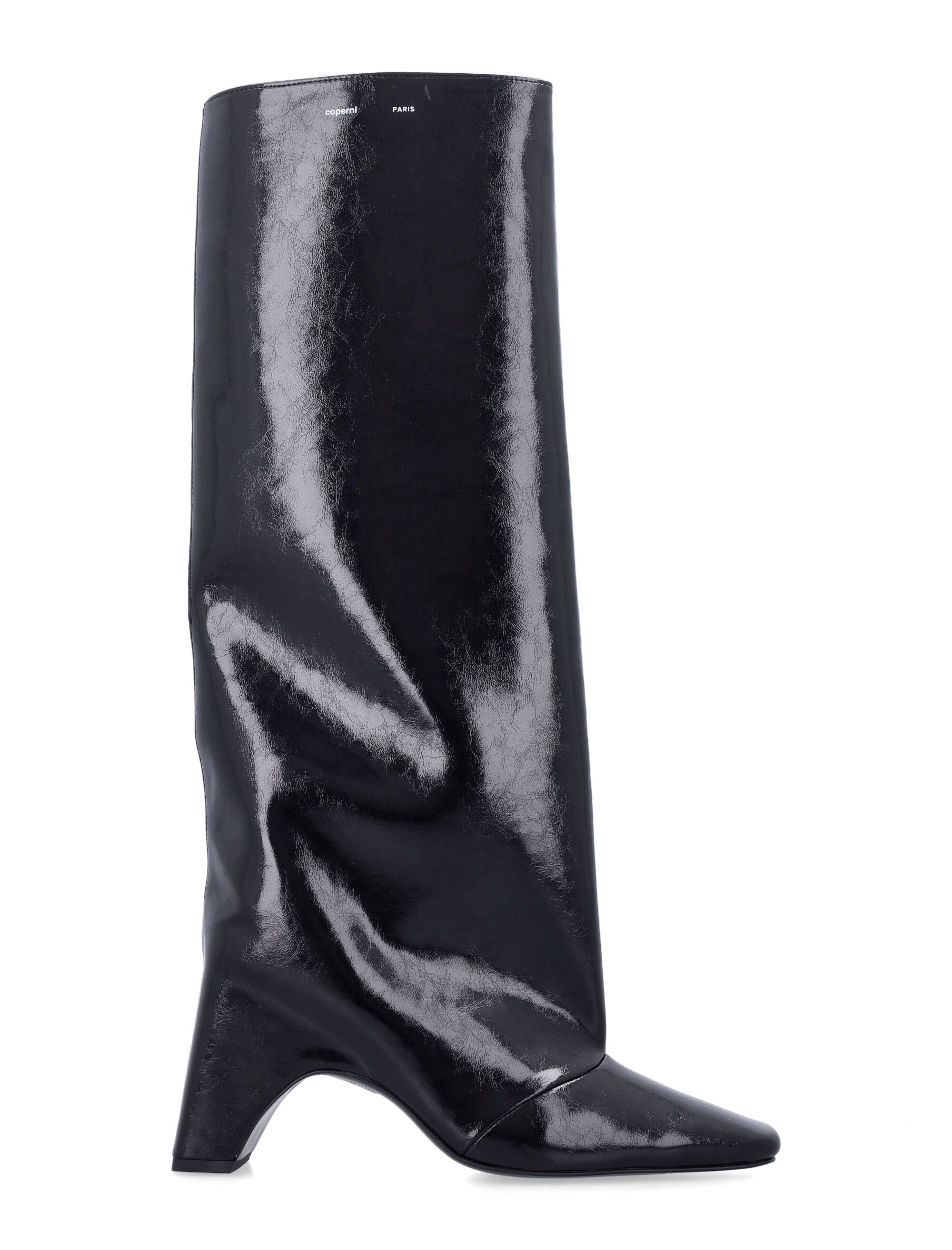 COPERNI 90MM Patent Leather Knee High Boots