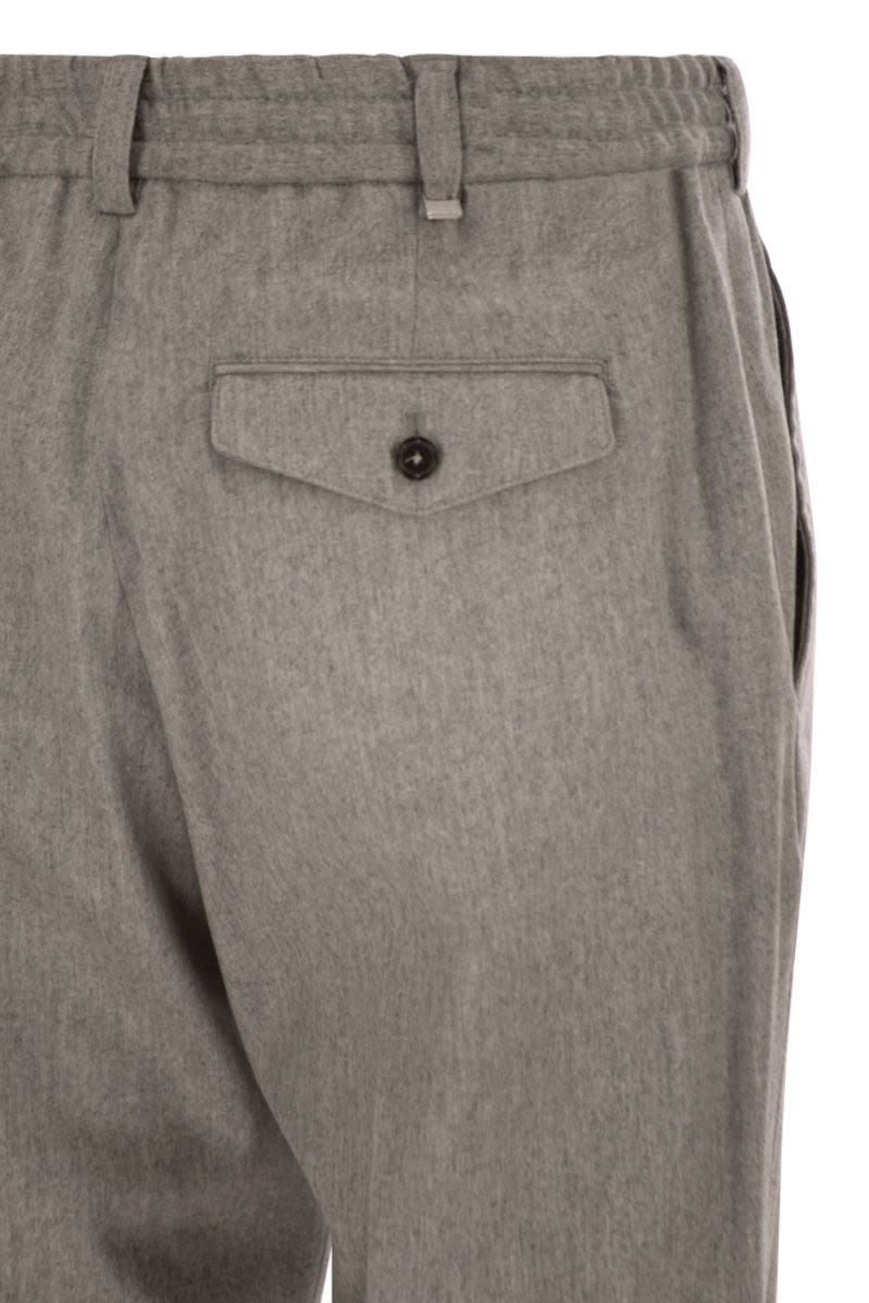 PT TORINO The Rebel - Wool and Cashmere Trousers