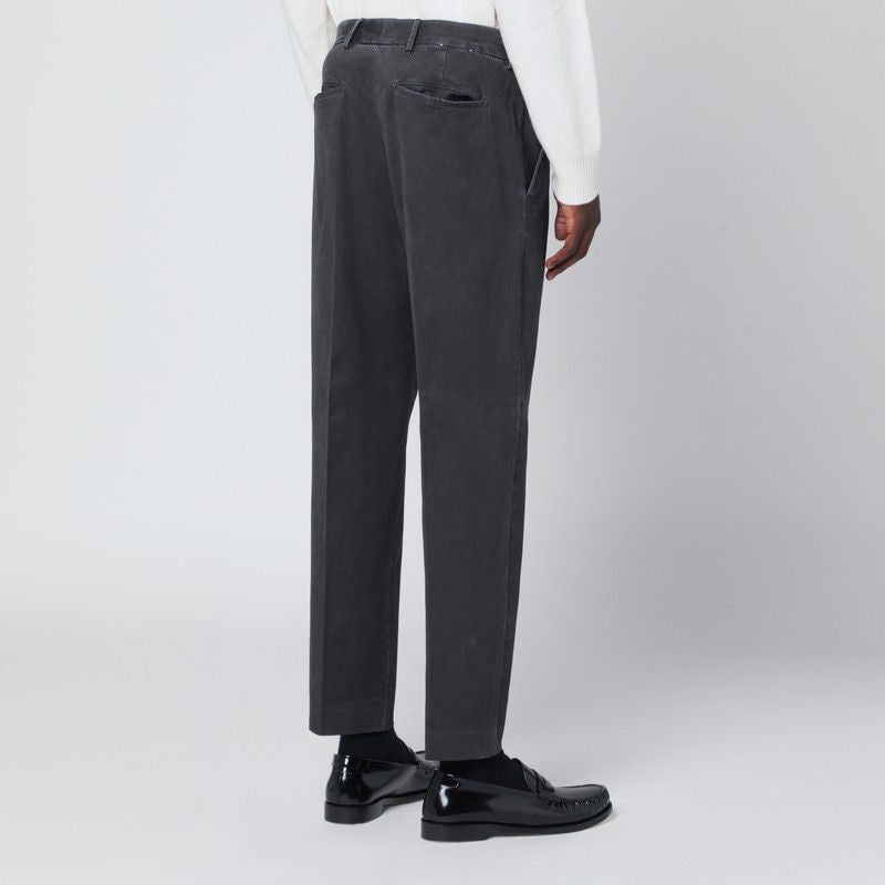 PT01 Men's Cotton Trousers with Pocket Detail