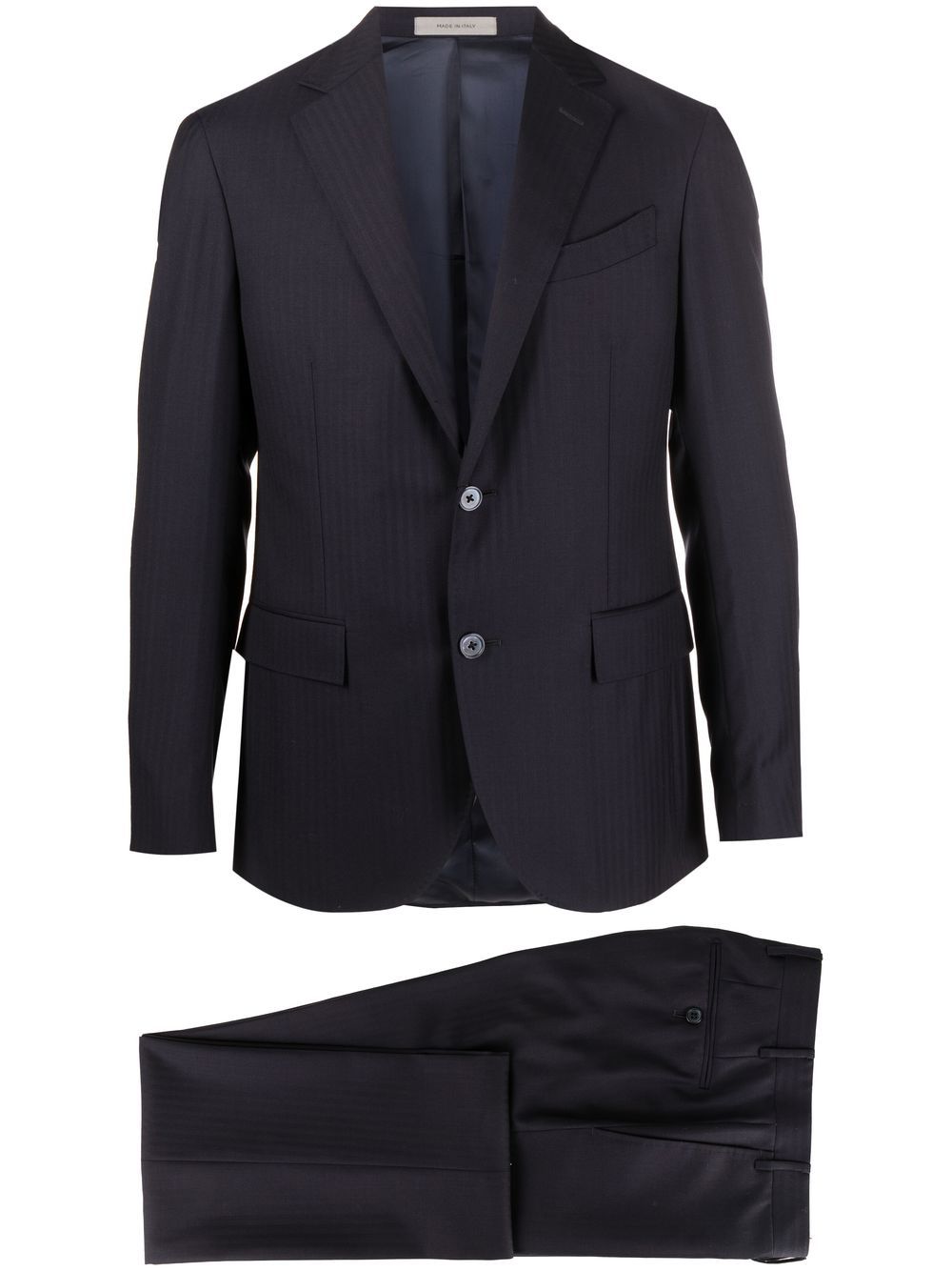 CORNELIANI Tailored Slim Fit Two-Piece Suit for Men - FW25