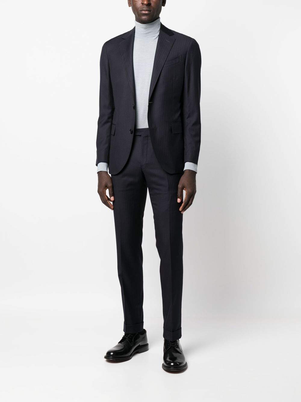 CORNELIANI Tailored Slim Fit Two-Piece Suit for Men - FW25