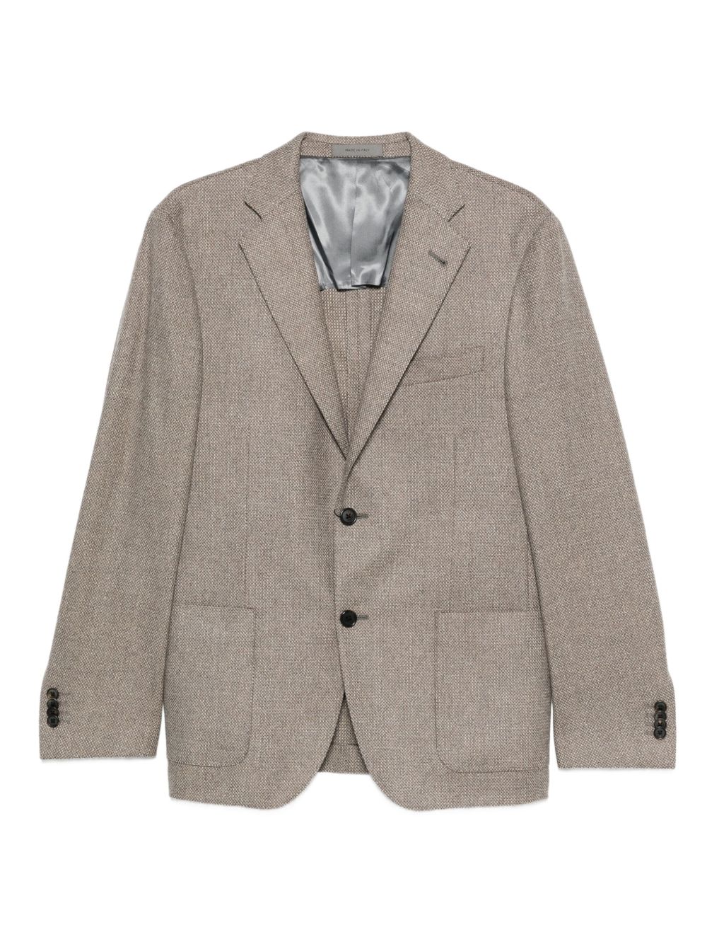 CORNELIANI Tailored Wool-Cashmere Blend Jacket for Men