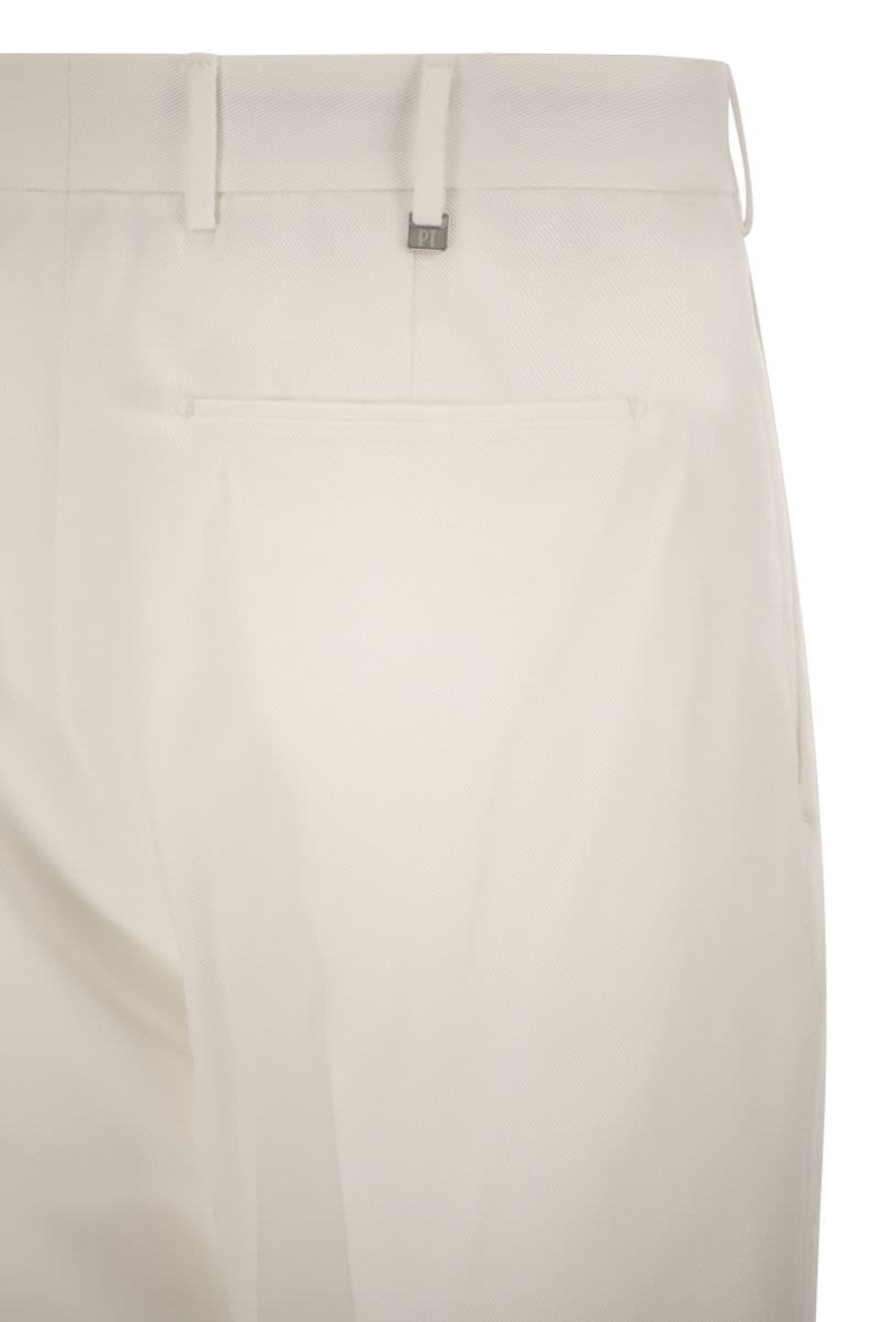 PT TORINO Rebel Fit Cotton Trousers for Men