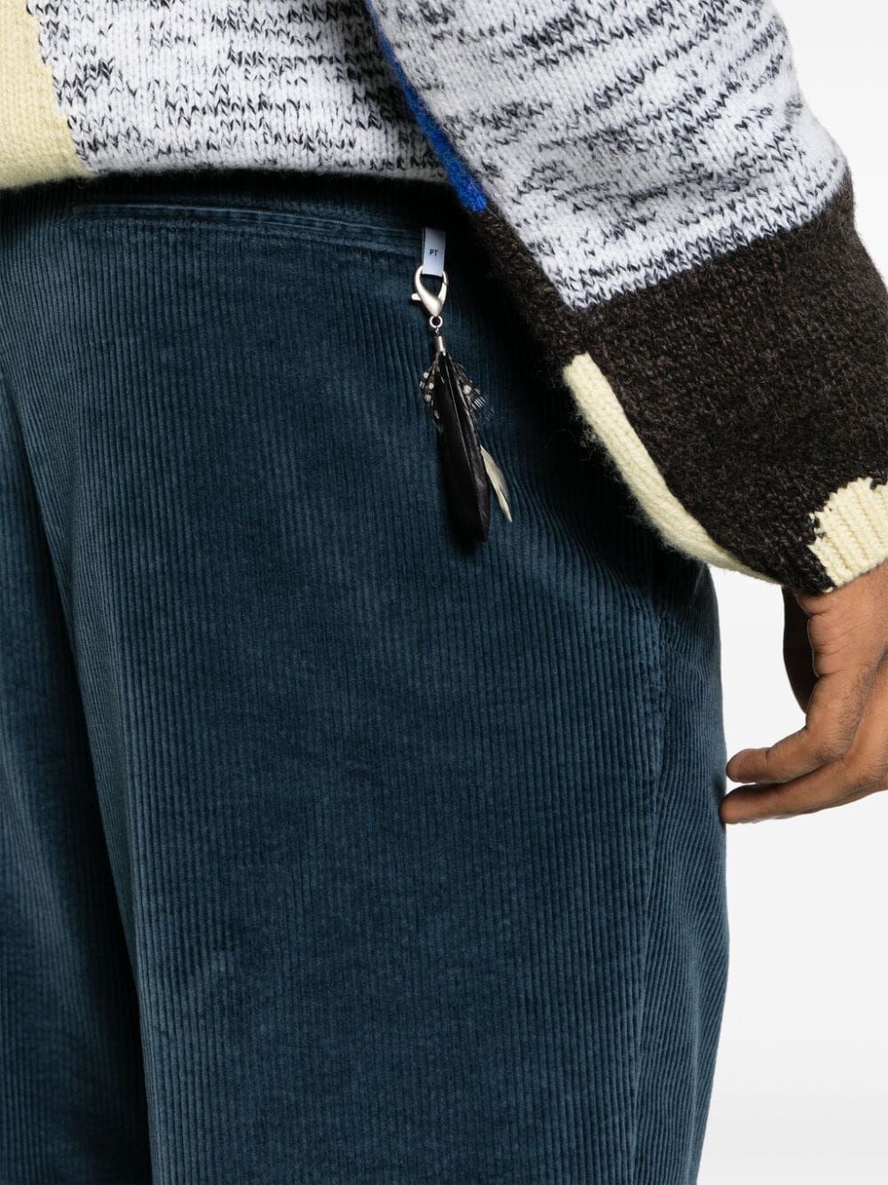 PT01 Rebel Stretch Velvet Trousers - Fall/Winter Collection