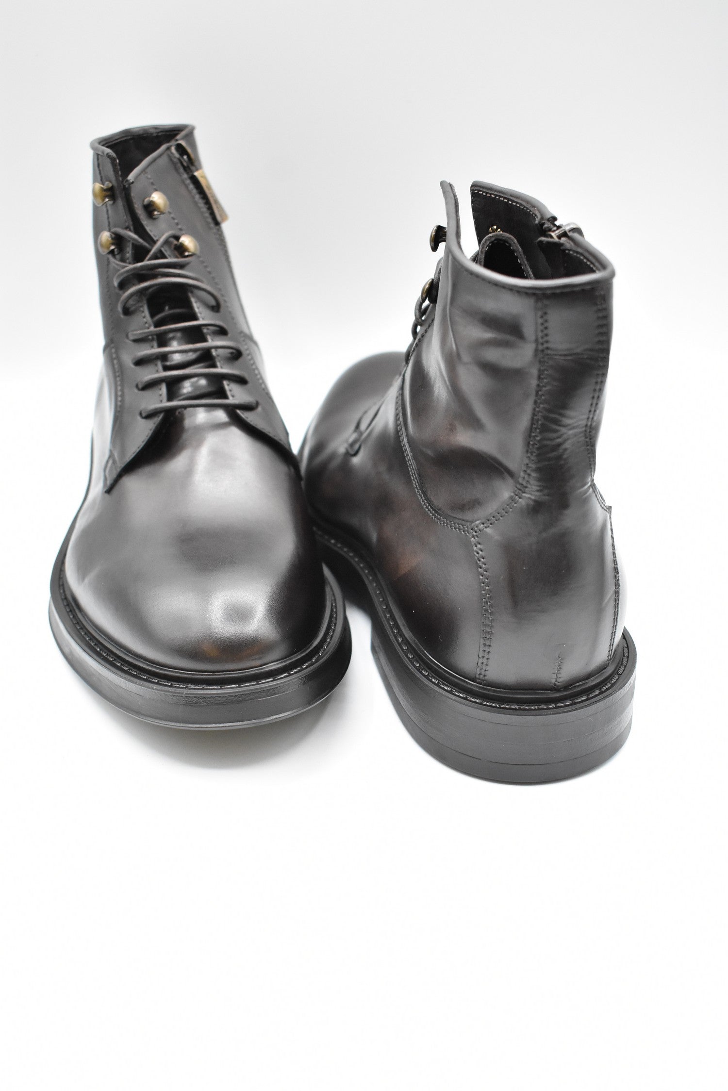 CORVARI Stylish Lace-Up Flat Shoes for Men